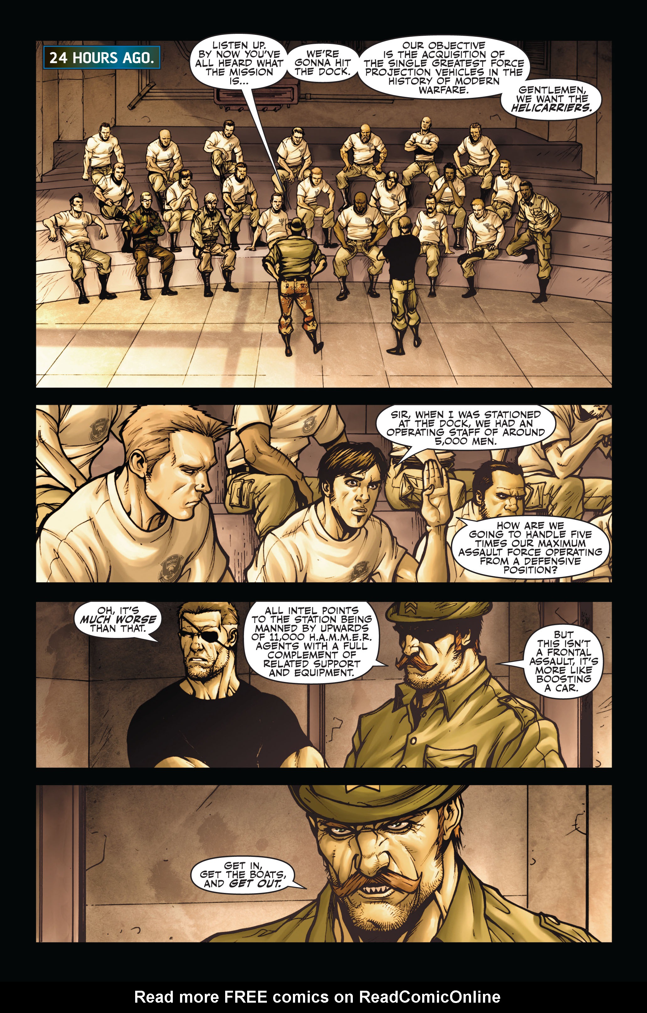 Read online Secret Warriors comic -  Issue #5 - 8