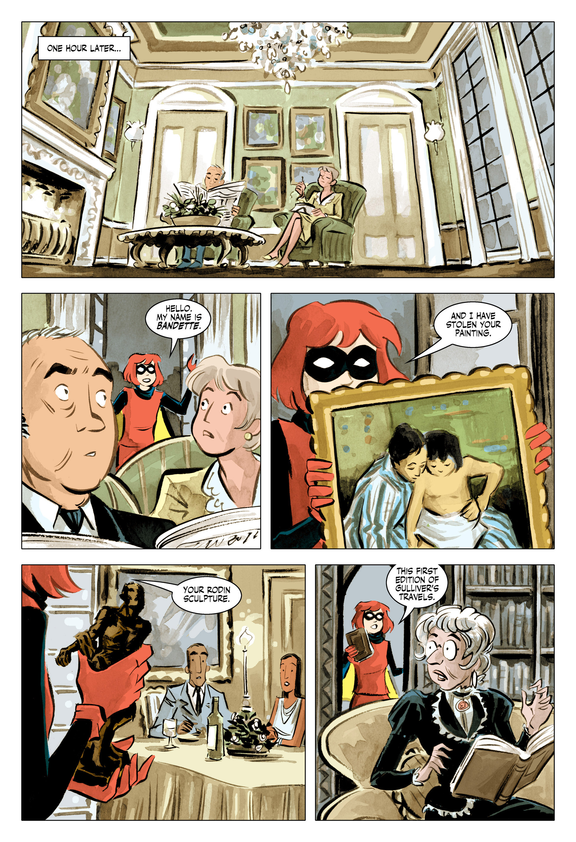 Read online Bandette (2012) comic -  Issue #11 - 9