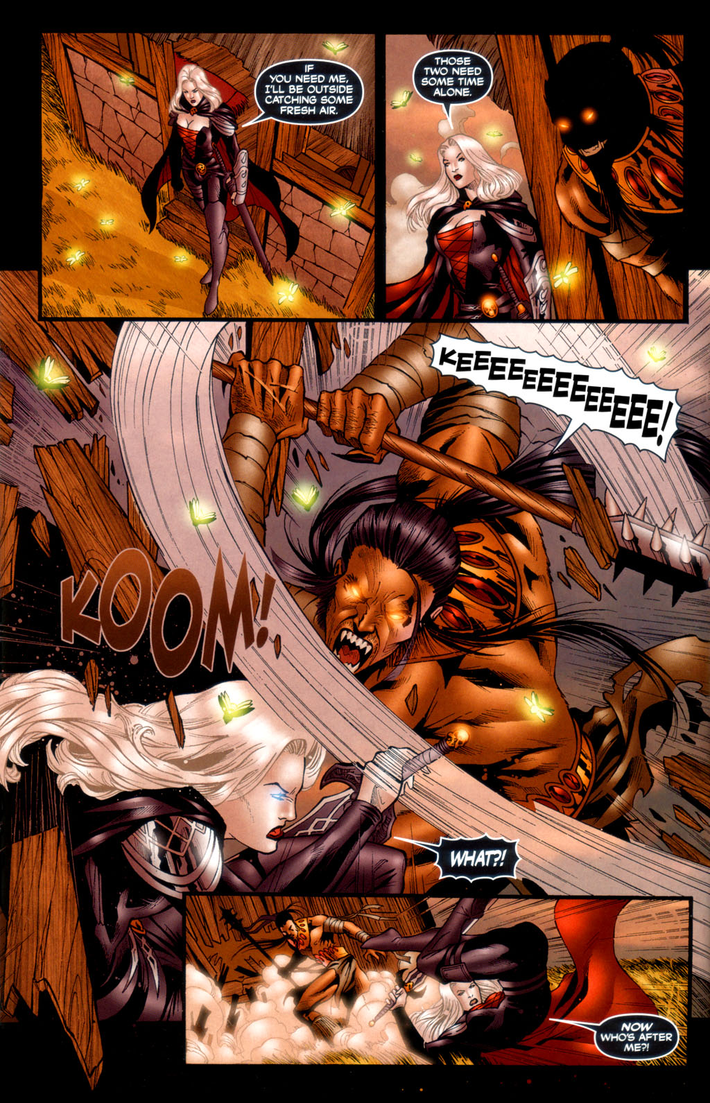 Read online Brian Pulido's Medieval Lady Death comic -  Issue #5 - 7