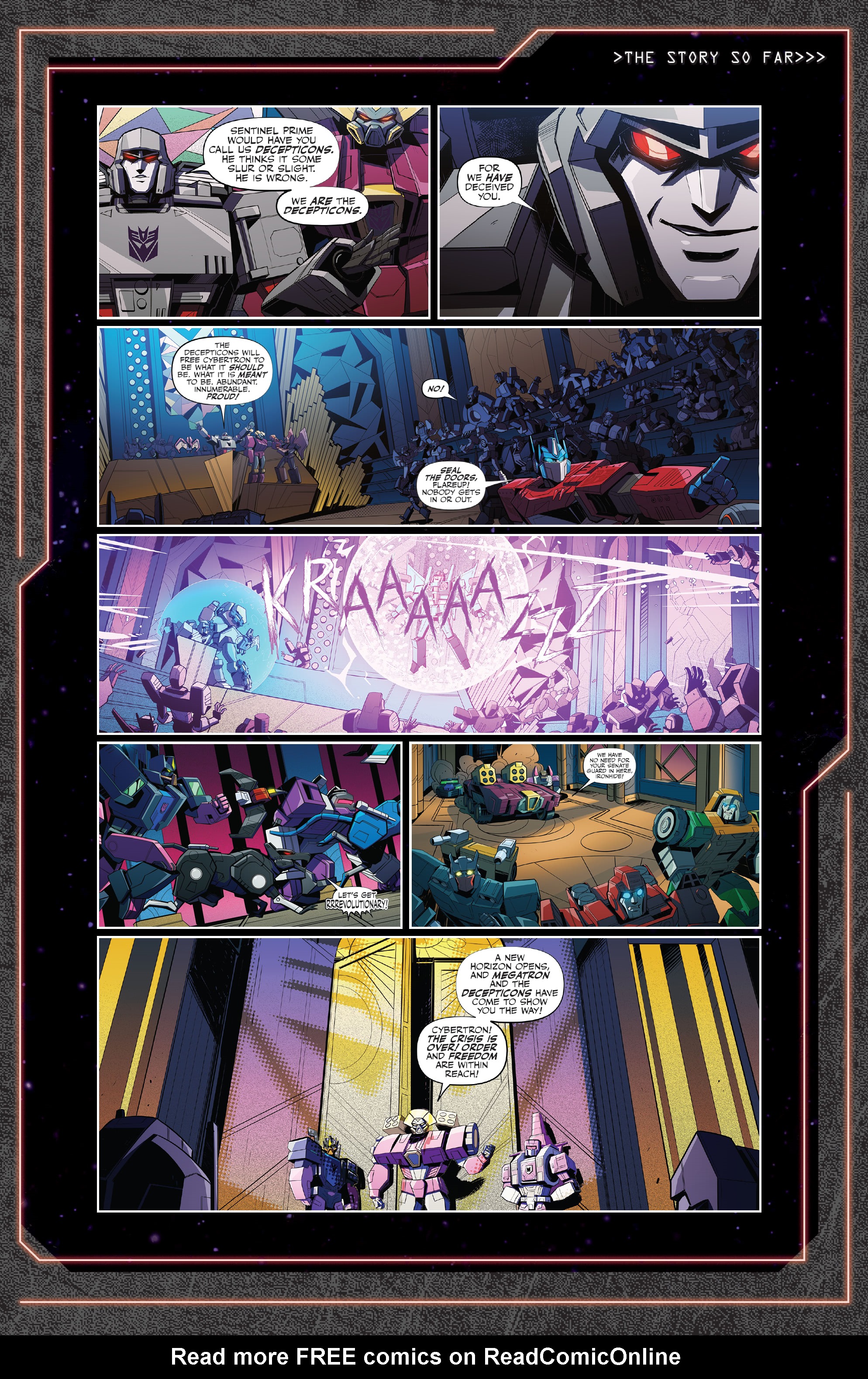 Read online Transformers (2019) comic -  Issue #25 - 3