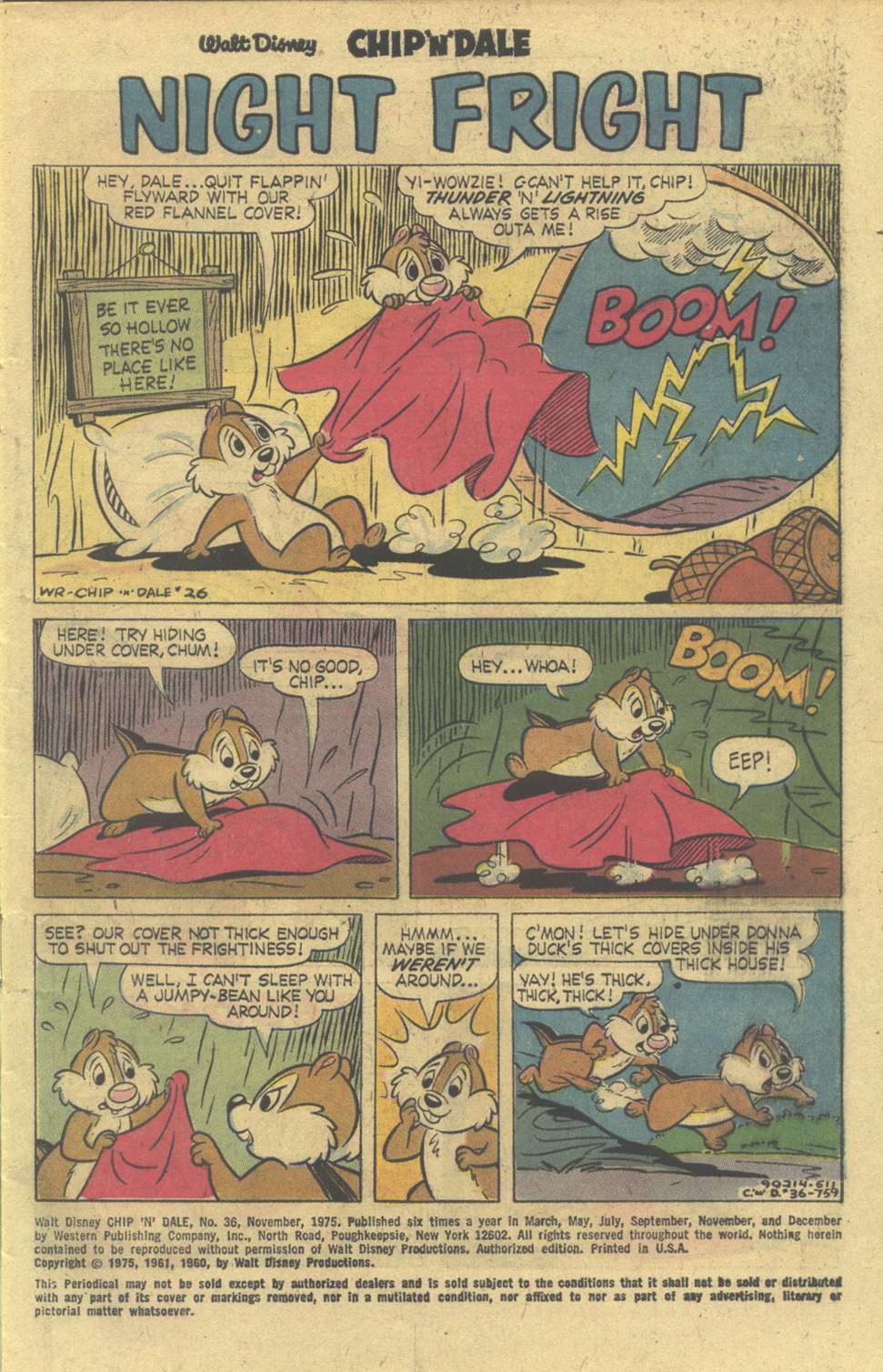 Read online Walt Disney Chip 'n' Dale comic -  Issue #36 - 3