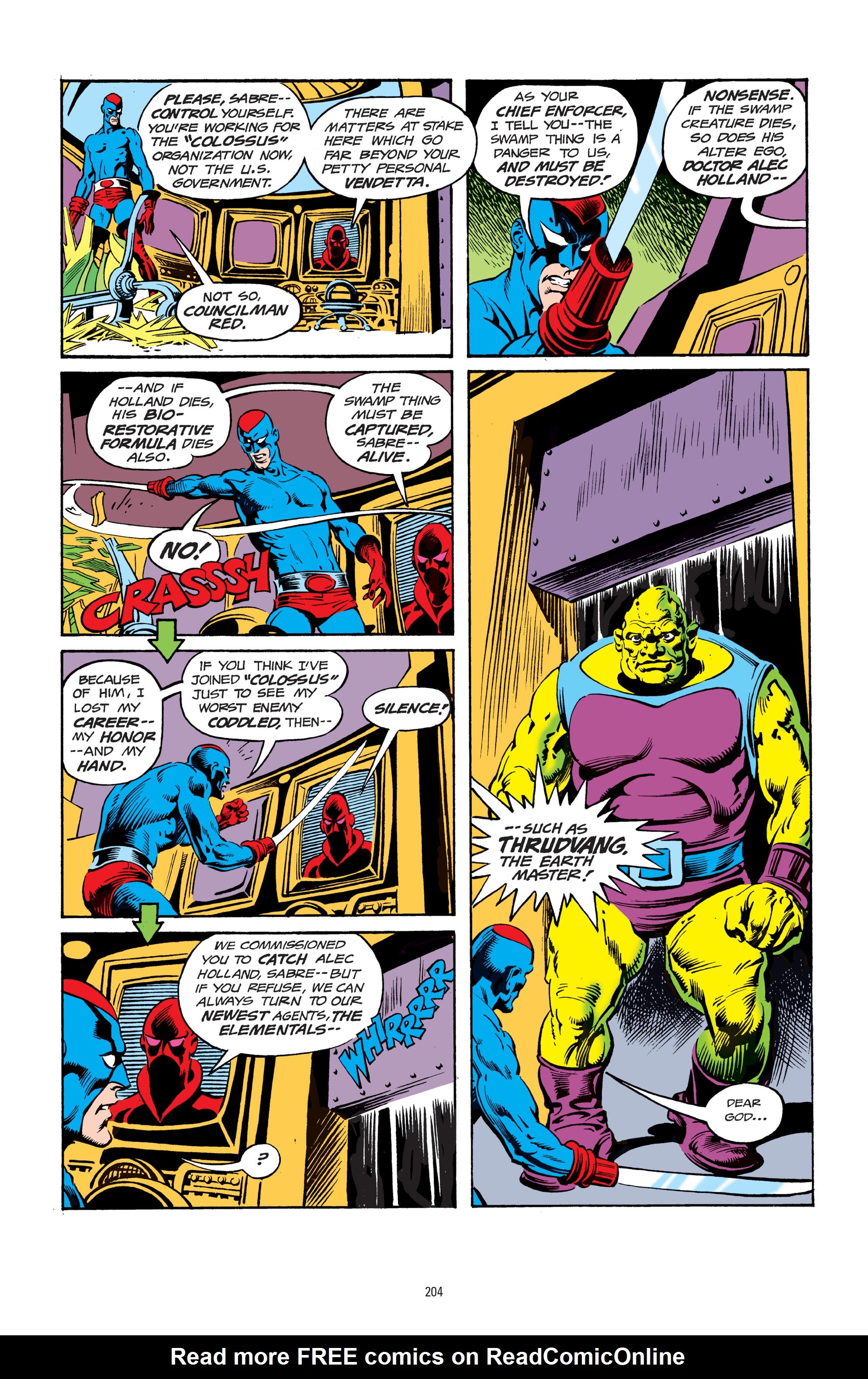 Read online Swamp Thing: The Bronze Age comic -  Issue # TPB 2 (Part 3) - 1