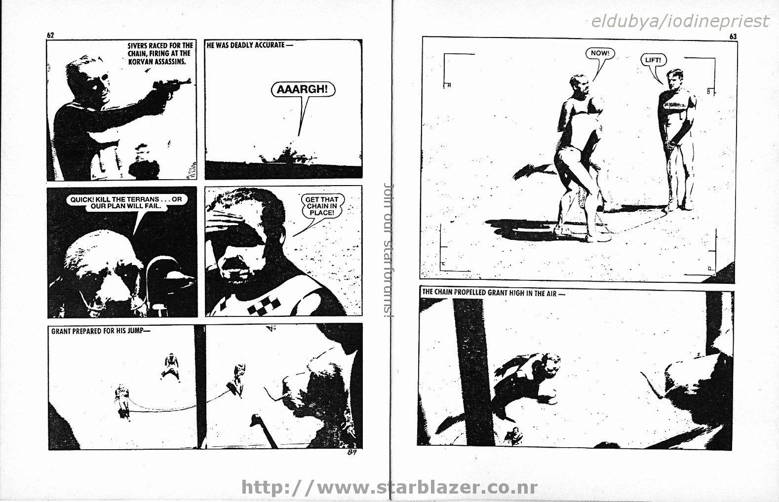 Read online Starblazer comic -  Issue #198 - 33