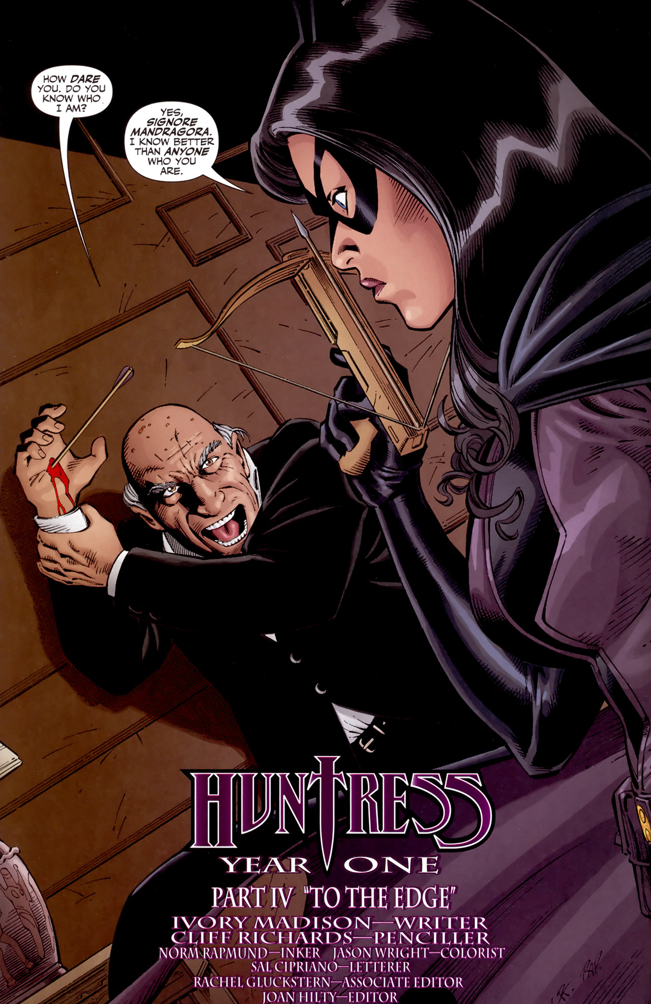 Read online Huntress: Year One comic -  Issue #4 - 5