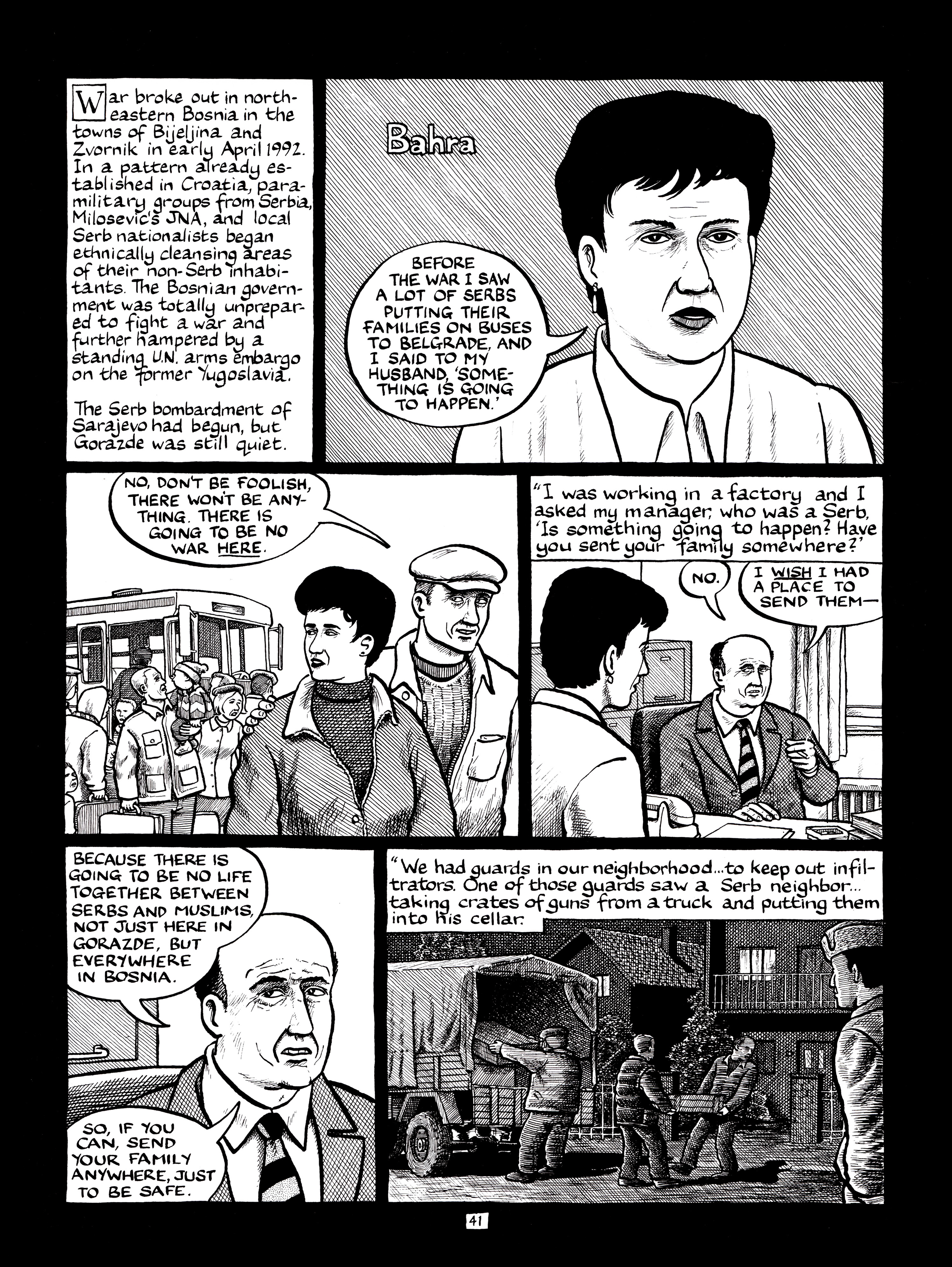 Read online Safe Area Goražde comic -  Issue # TPB (Part 1) - 79