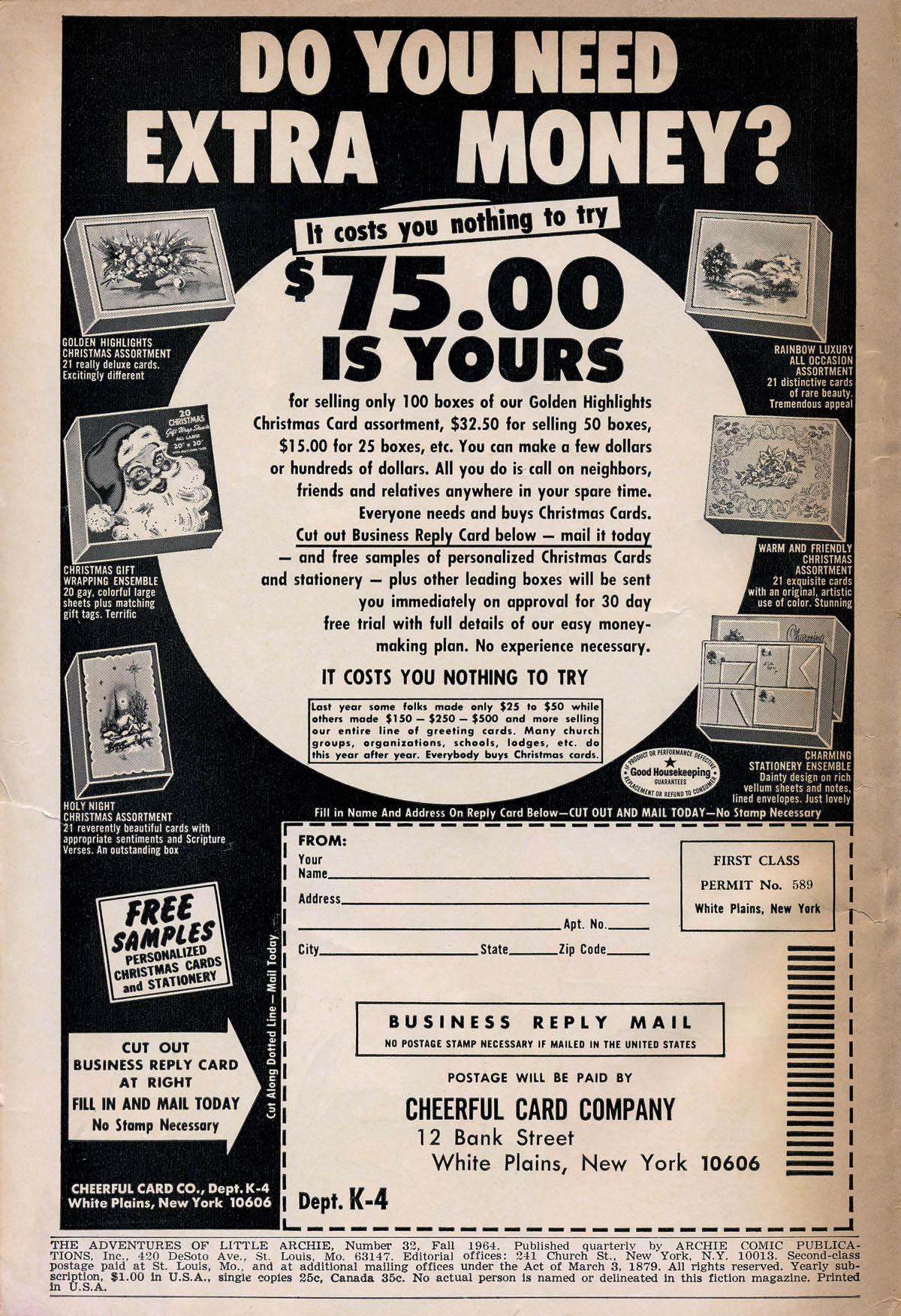 Read online The Adventures of Little Archie comic -  Issue #32 - 2