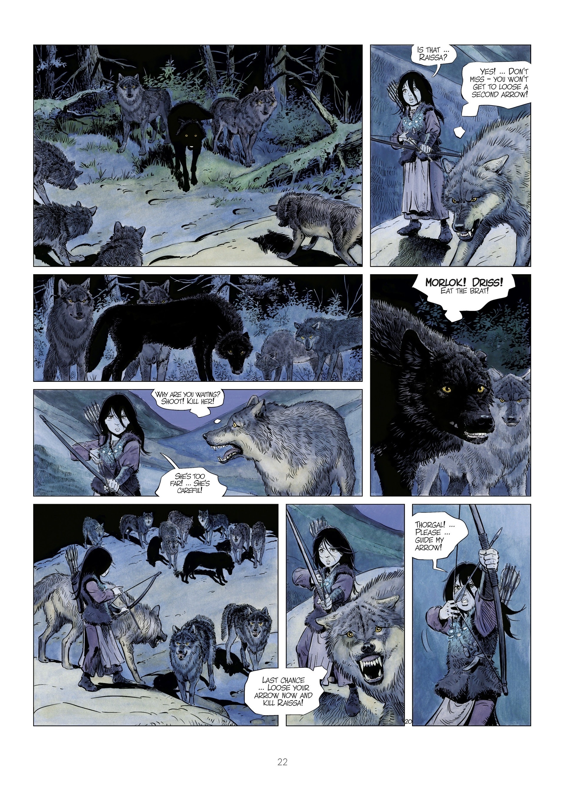 Read online The World of Thorgal: Wolfcub comic -  Issue #1 - 24