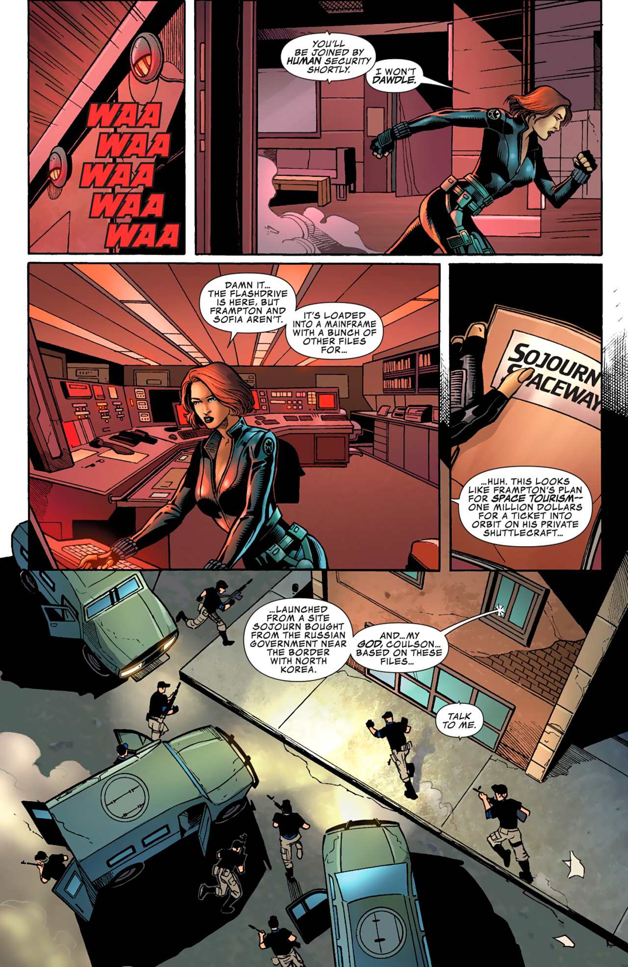 Read online Marvel's The Avengers: Black Widow Strikes comic -  Issue #3 - 10