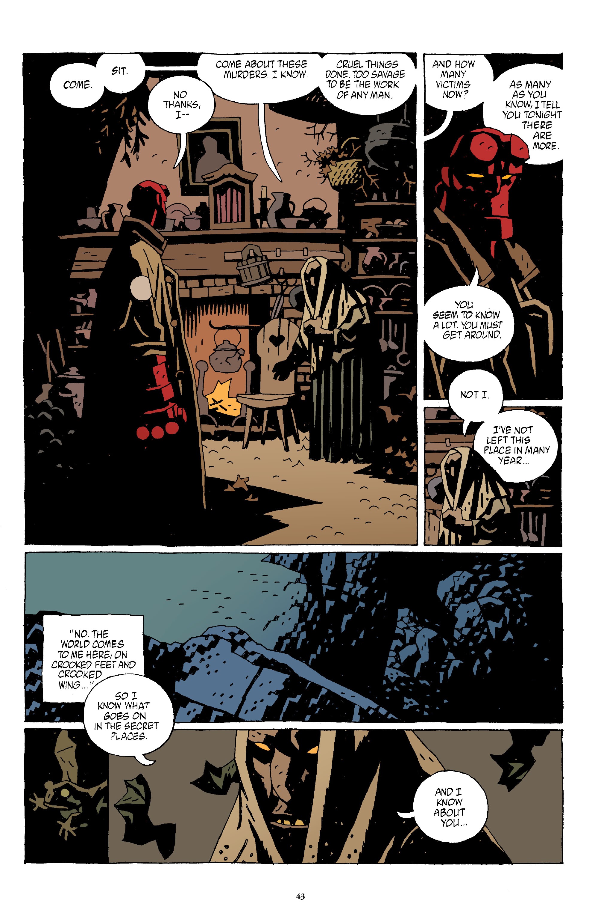 Read online Hellboy Universe Essentials: Hellboy comic -  Issue # TPB (Part 1) - 42