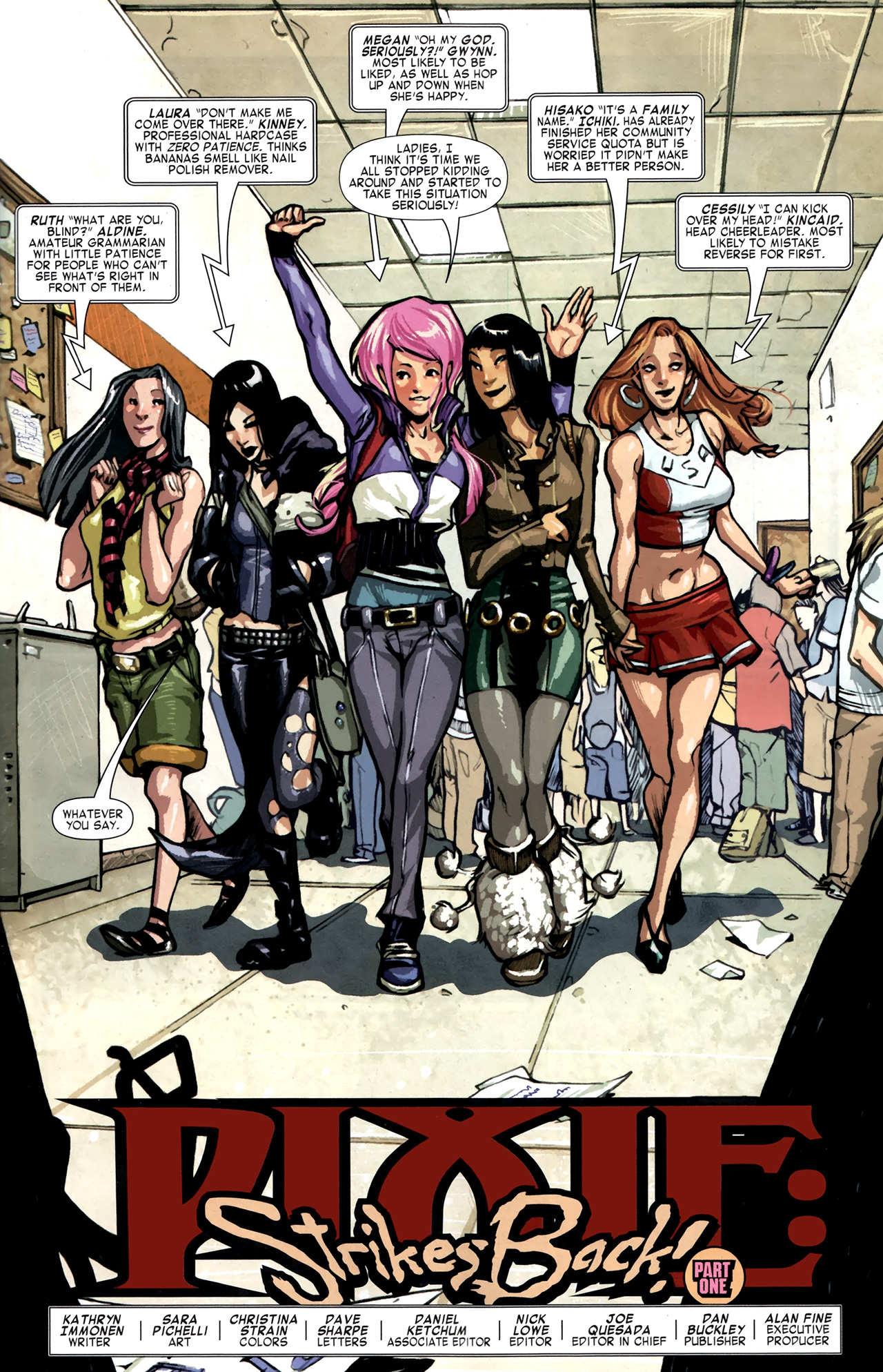 Read online X-Men: Pixie Strikes Back comic -  Issue #1 - 2