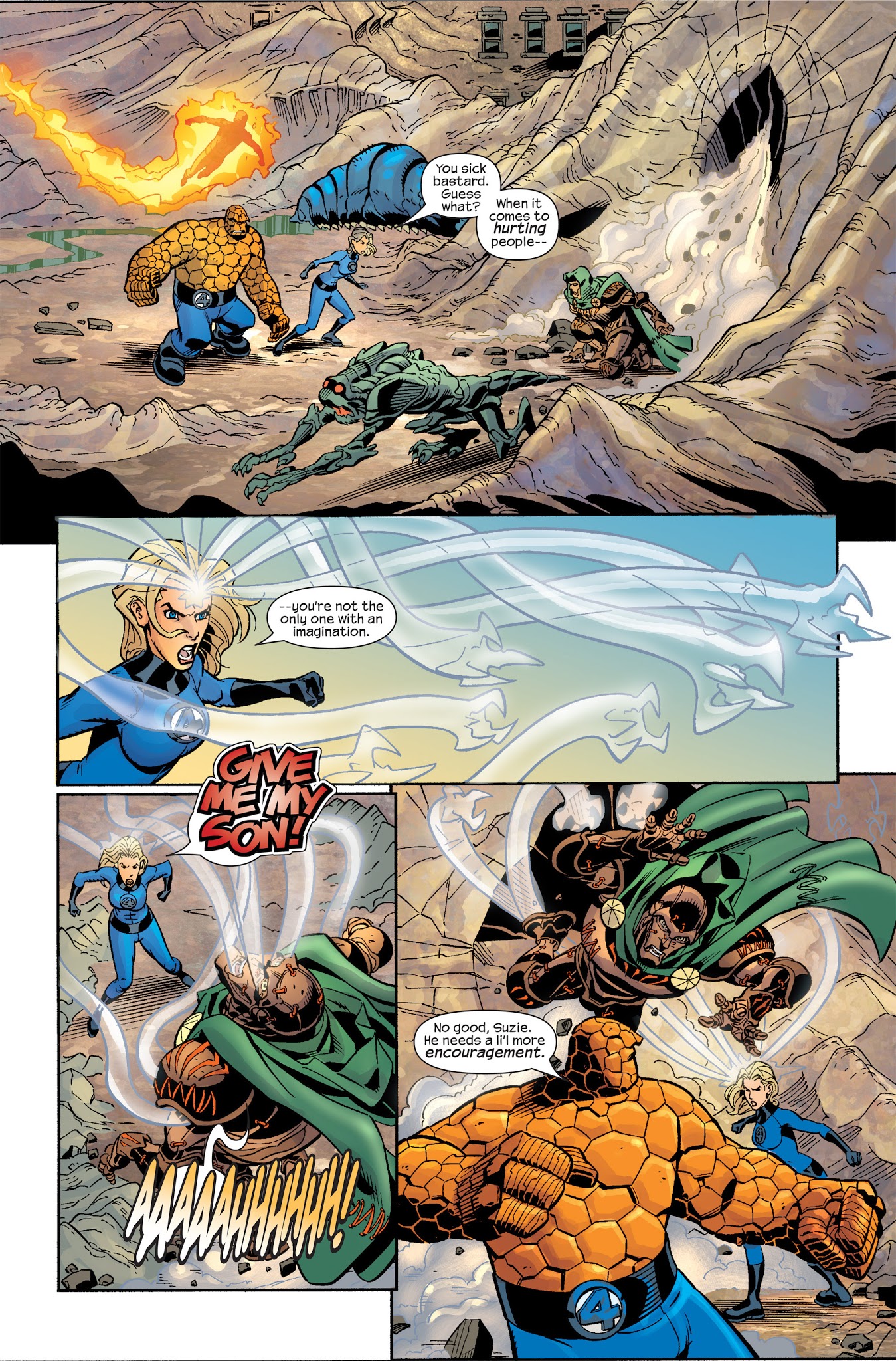 Read online Fantastic Four by Waid & Wieringo Ultimate Collection comic -  Issue # TPB 2 - 115