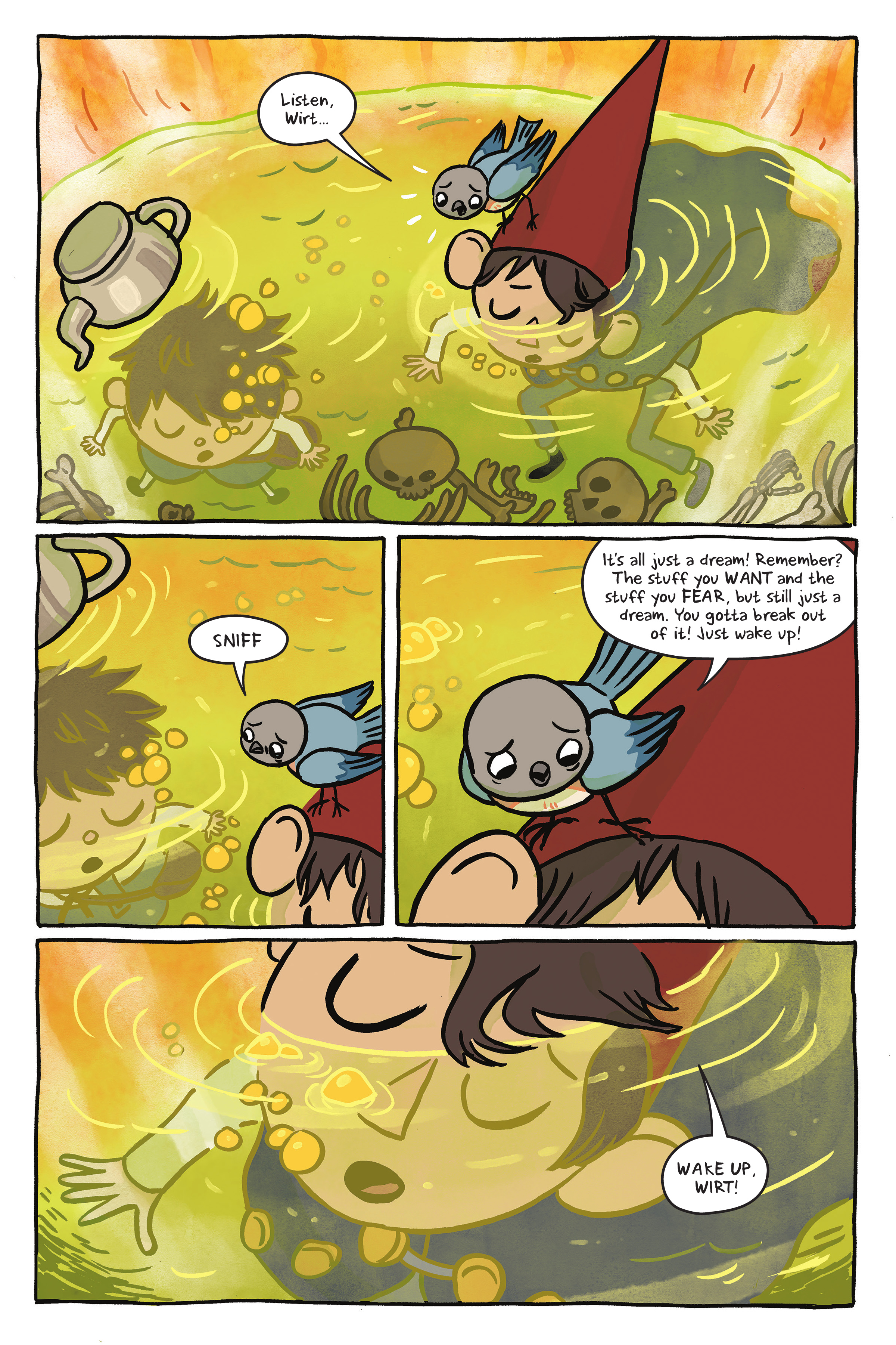 Read online Over the Garden Wall: Distillatoria comic -  Issue # TPB - 85