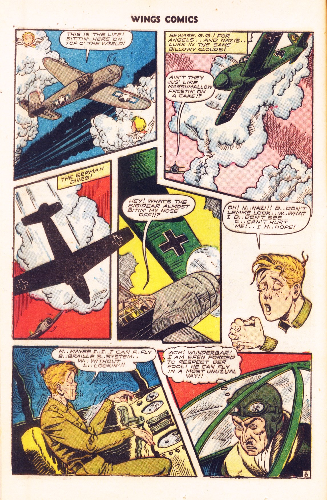 Read online Wings Comics comic -  Issue #56 - 19