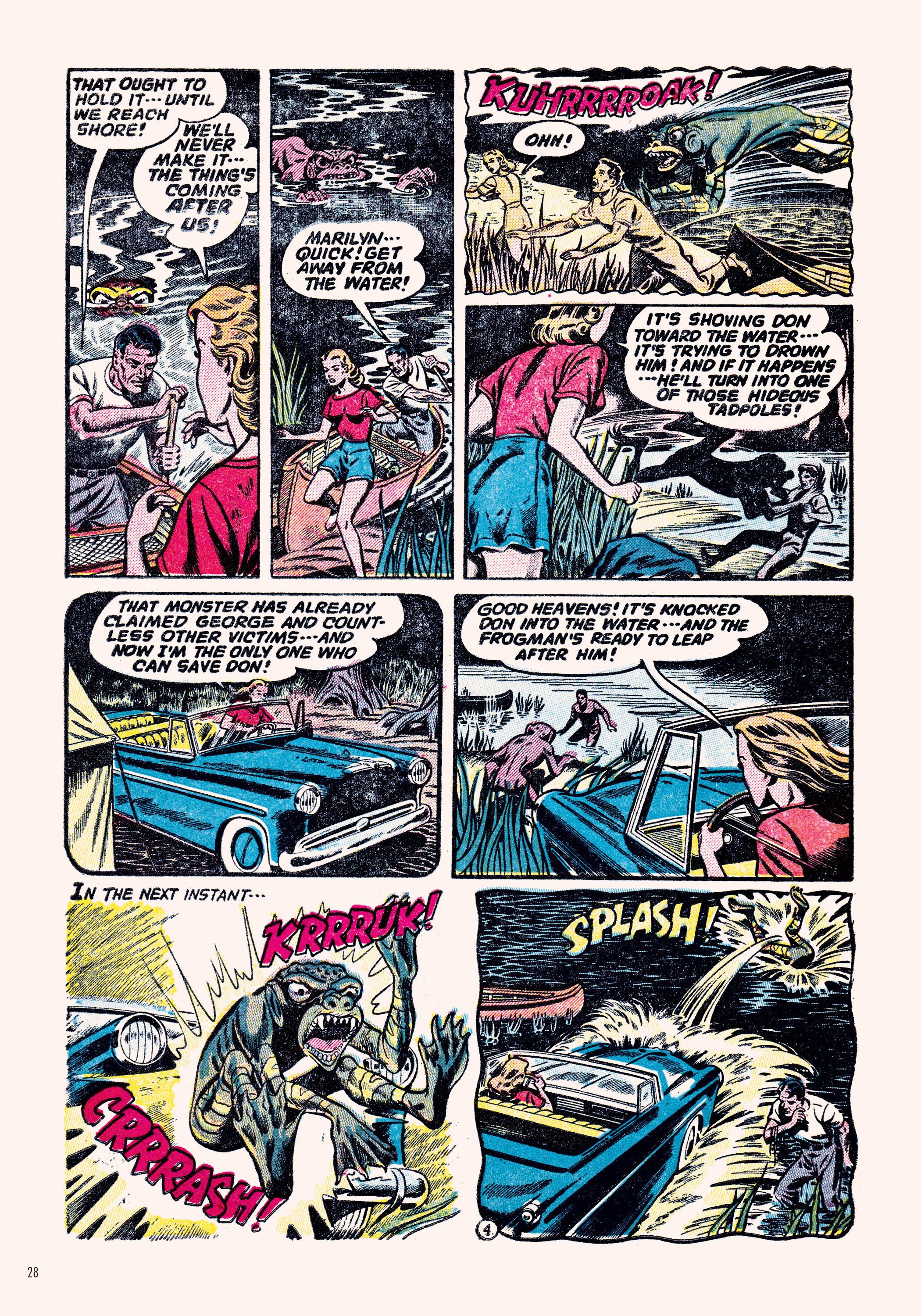 Read online Classic Monsters of Pre-Code Horror Comics: Swamp Monsters comic -  Issue # TPB - 28