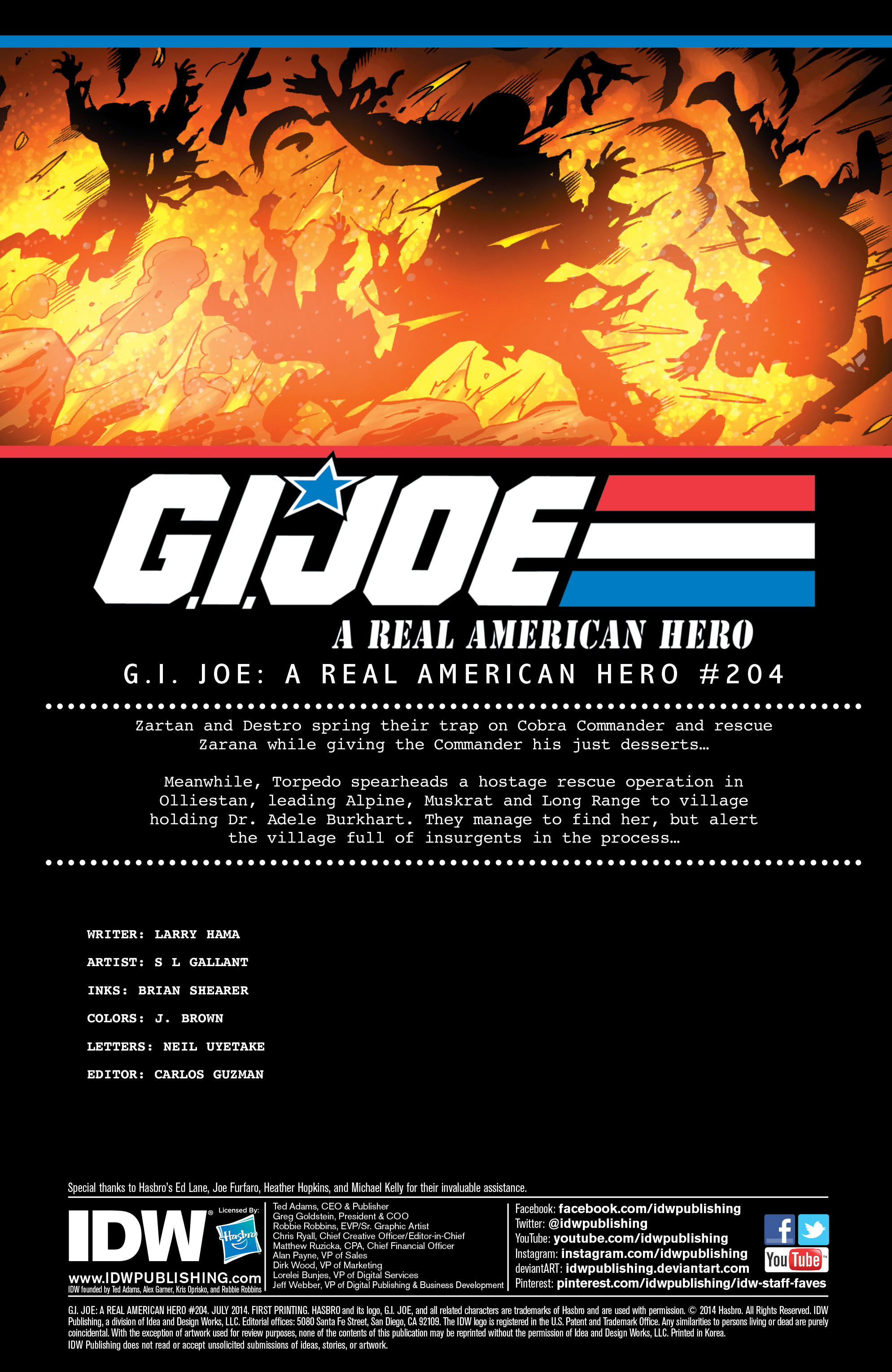 Read online G.I. Joe: A Real American Hero comic -  Issue #204 - 2