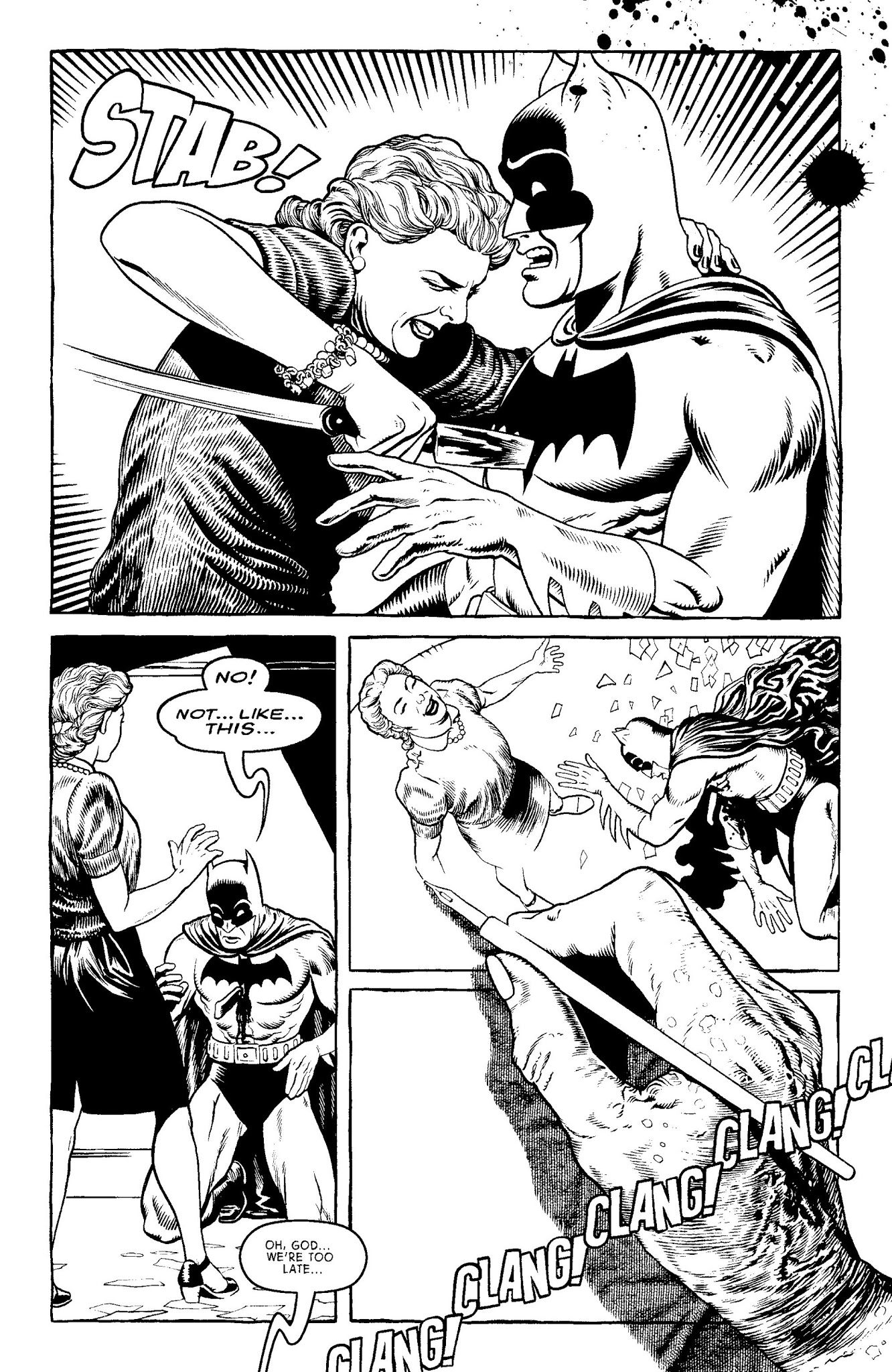 Read online Batman Black and White (2013) comic -  Issue #5 - 26