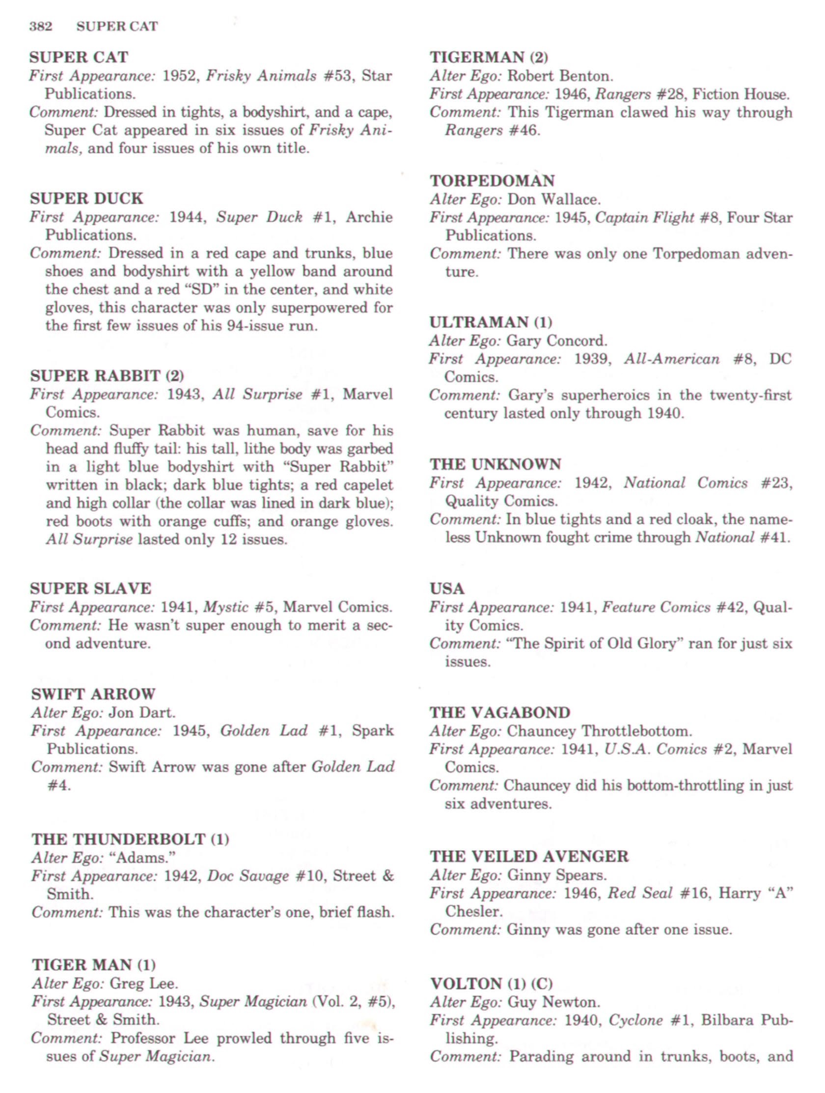 Read online The Encyclopedia of Superheroes comic -  Issue # TPB (Part 5) - 25