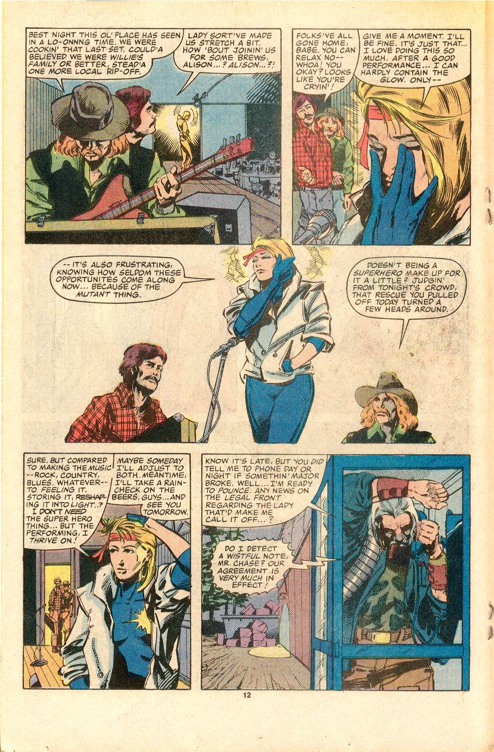 Read online Dazzler (1981) comic -  Issue #39 - 13