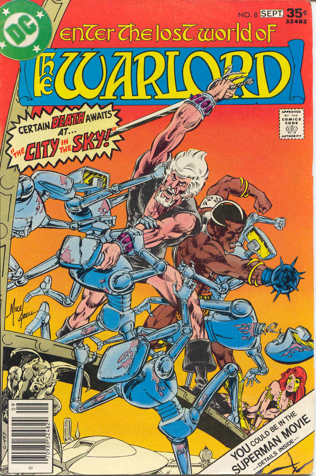 Read online Warlord (1976) comic -  Issue #8 - 1
