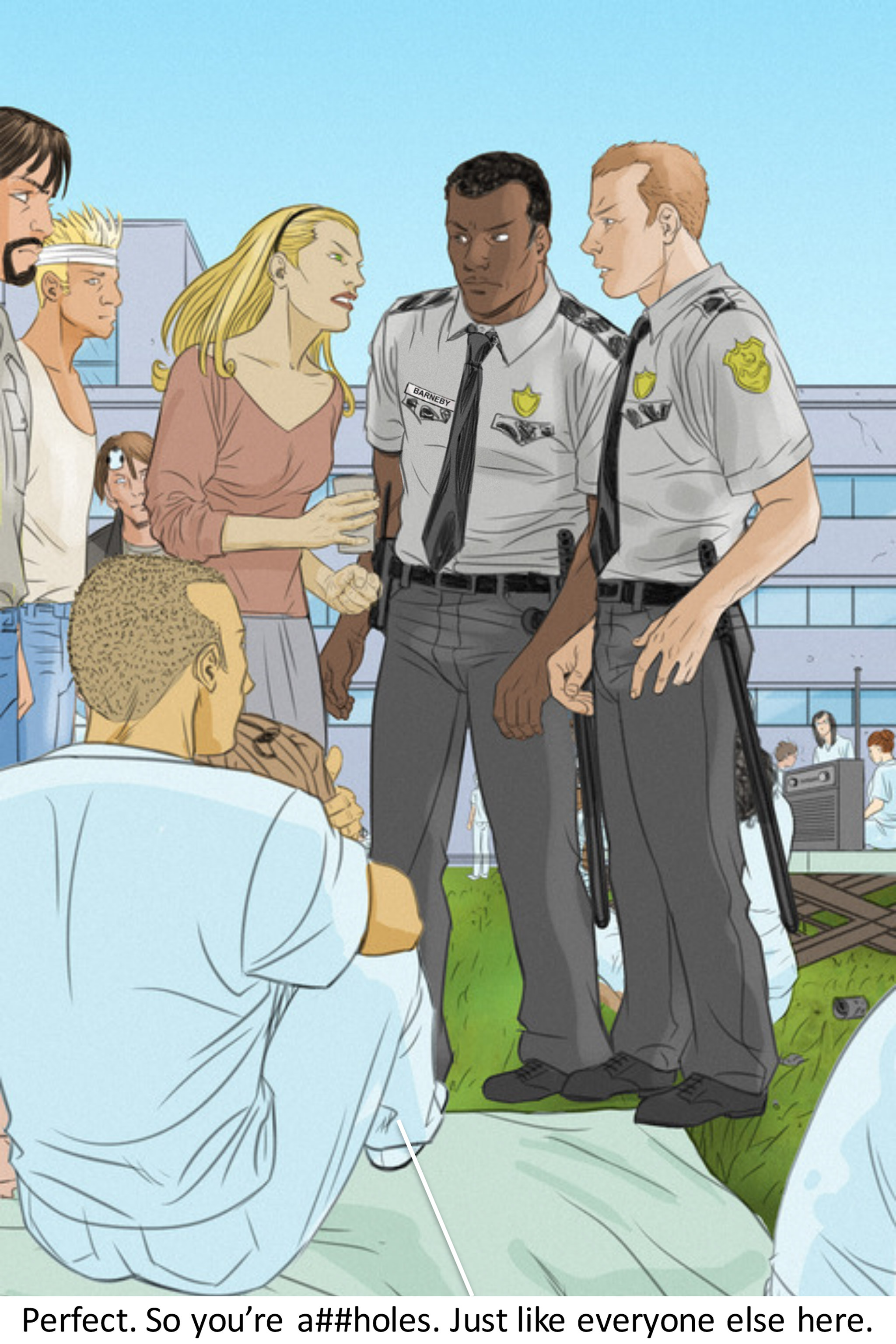 Read online Rise comic -  Issue #4 - 111