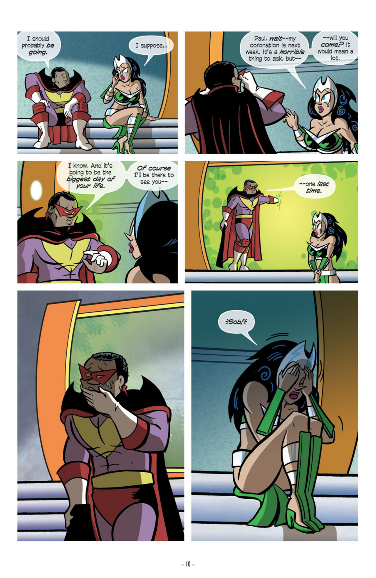 Read online Love and Capes: What to Expect comic -  Issue #5 - 12