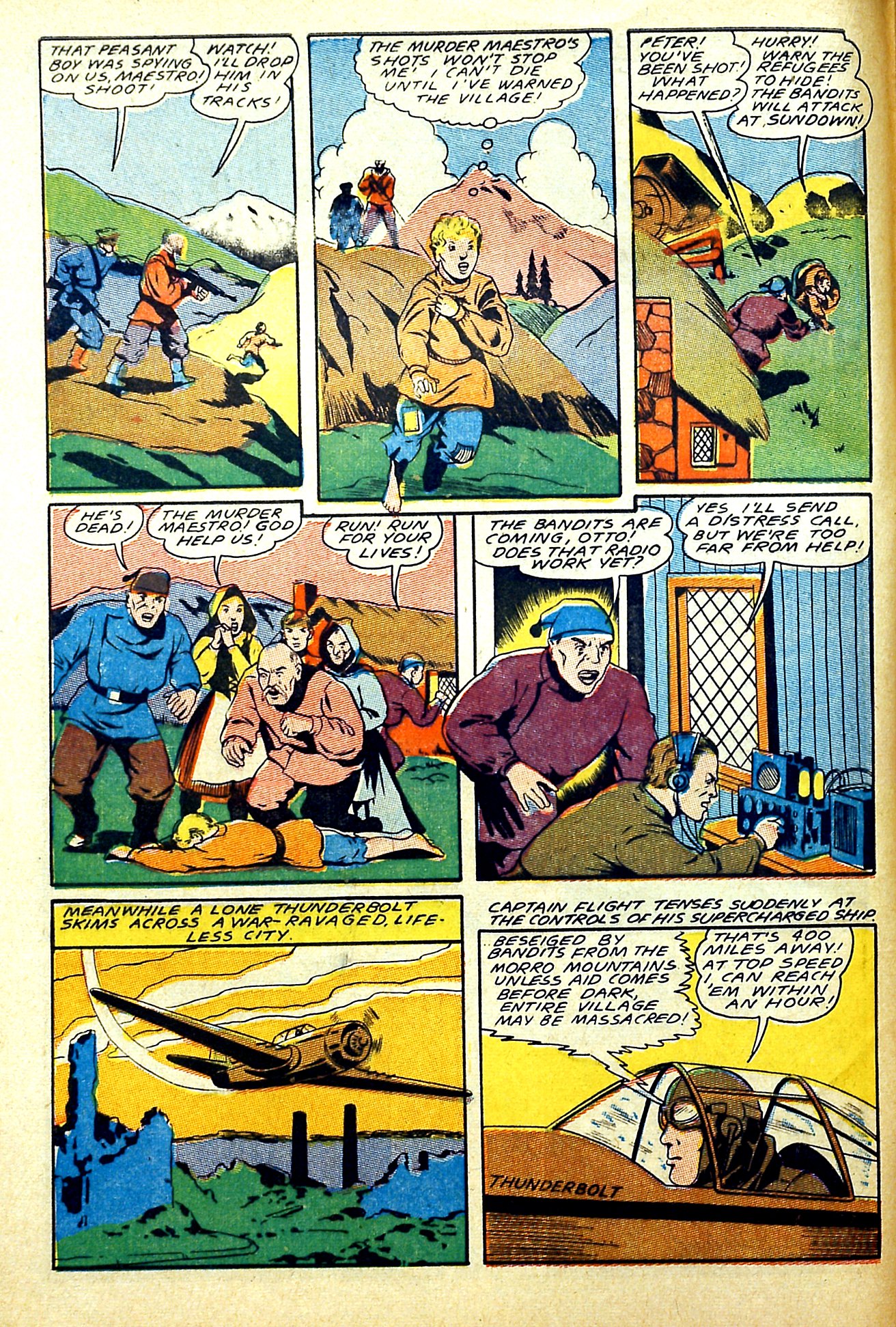 Read online Captain Flight Comics comic -  Issue #6 - 4