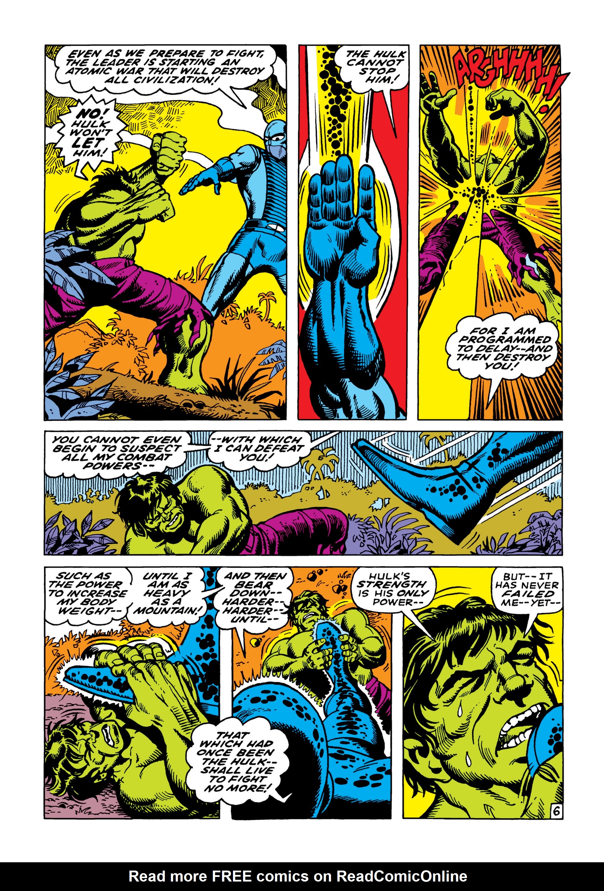 Read online Marvel Masterworks: The Incredible Hulk comic -  Issue # TPB 5 (Part 2) - 38