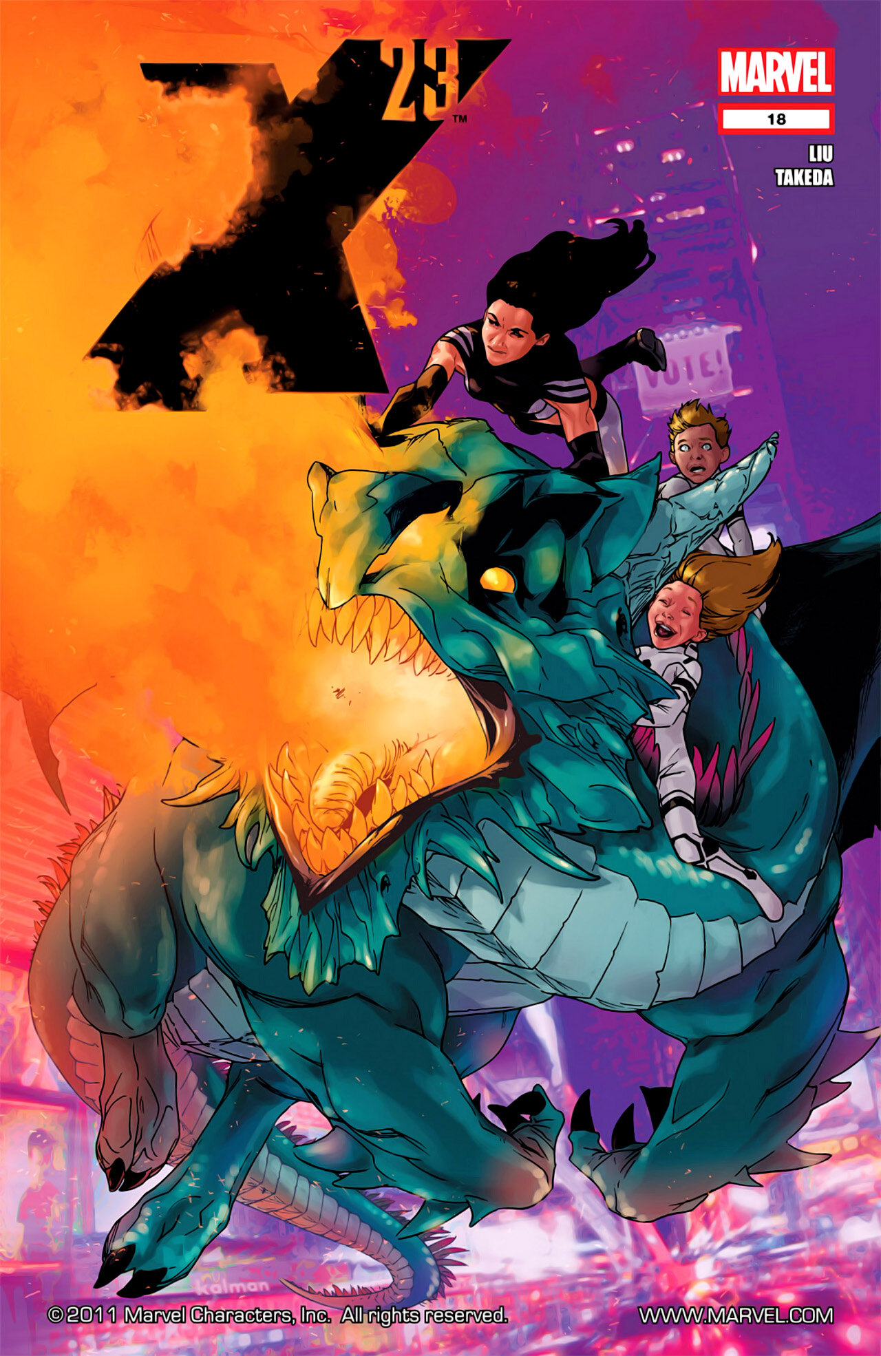 Read online X-23 (2010) comic -  Issue #18 - 1