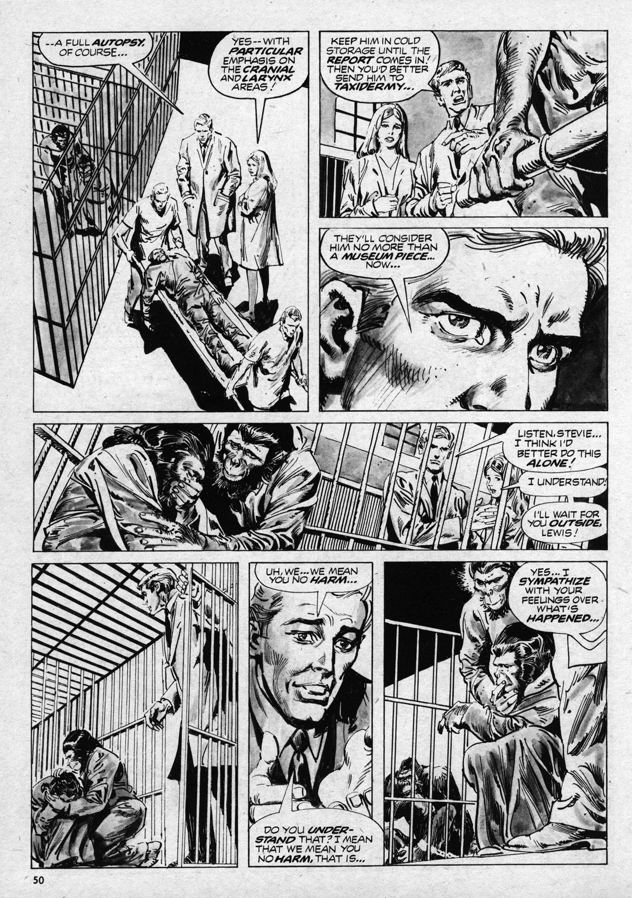Read online Planet of the Apes comic -  Issue #13 - 50