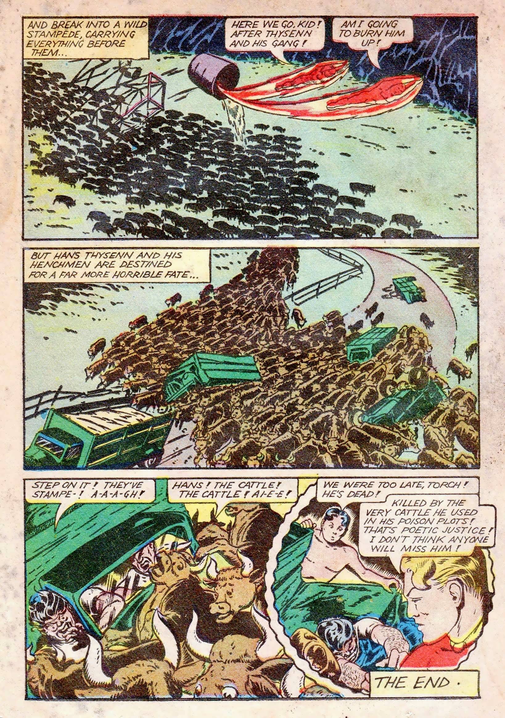 Read online The Human Torch (1940) comic -  Issue #15 - 26