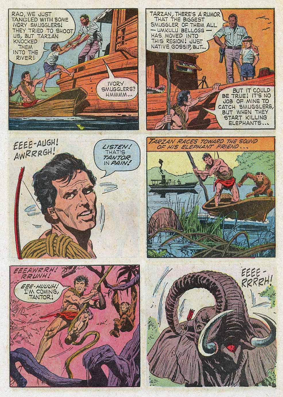 Read online Tarzan (1962) comic -  Issue #168 - 5
