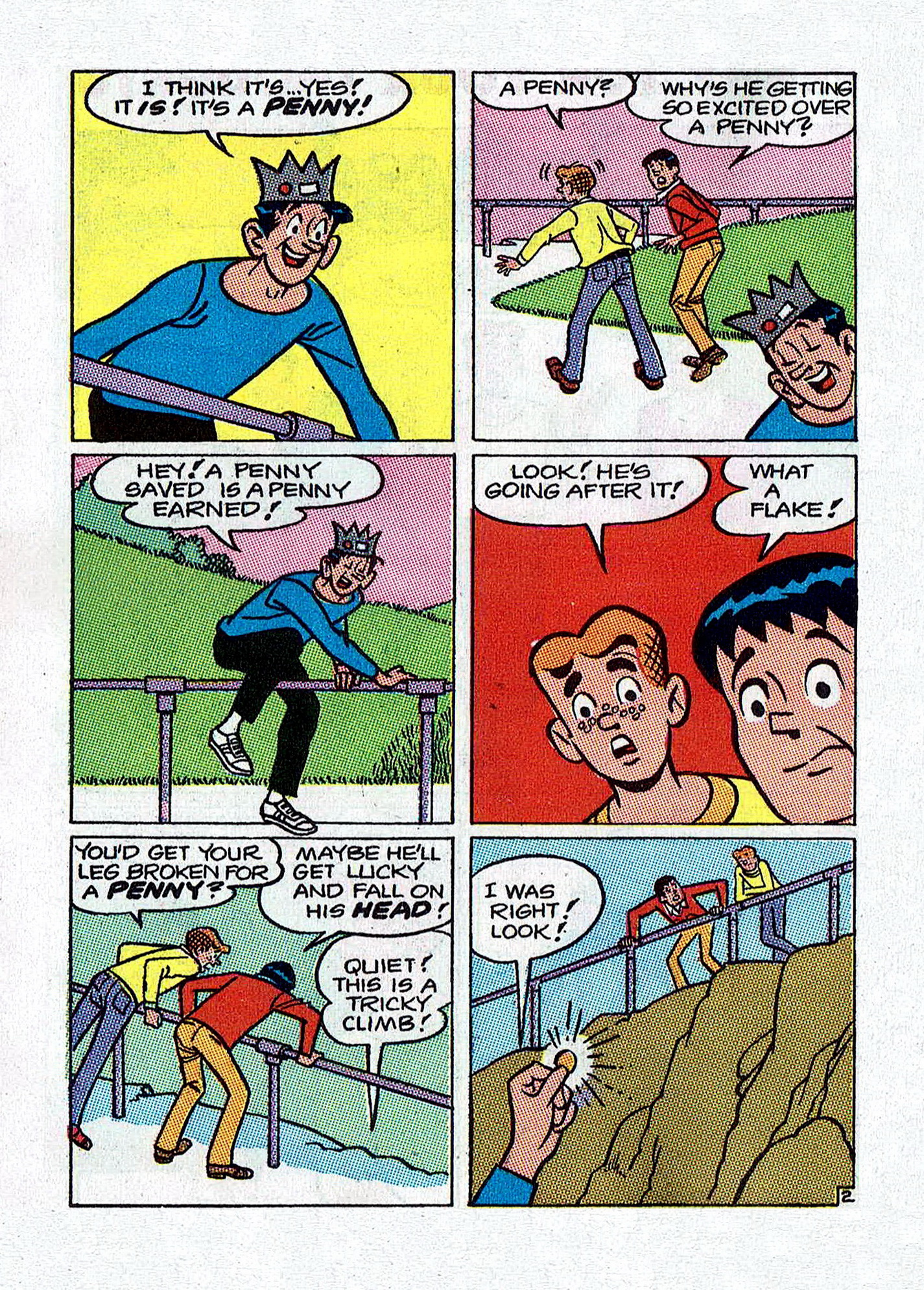 Read online Jughead Jones Comics Digest comic -  Issue #75 - 68