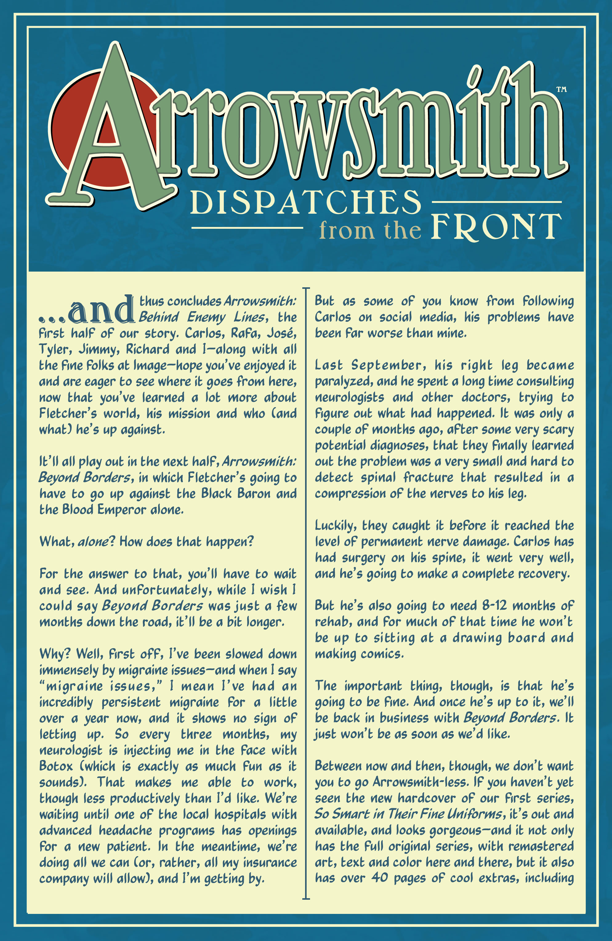 Read online Arrowsmith: Behind Enemy Lines comic -  Issue #6 - 23