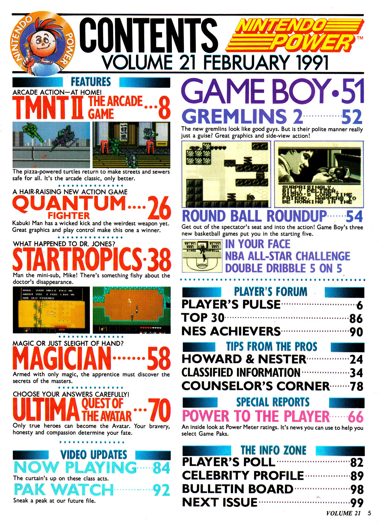 Read online Nintendo Power comic -  Issue #21 - 8