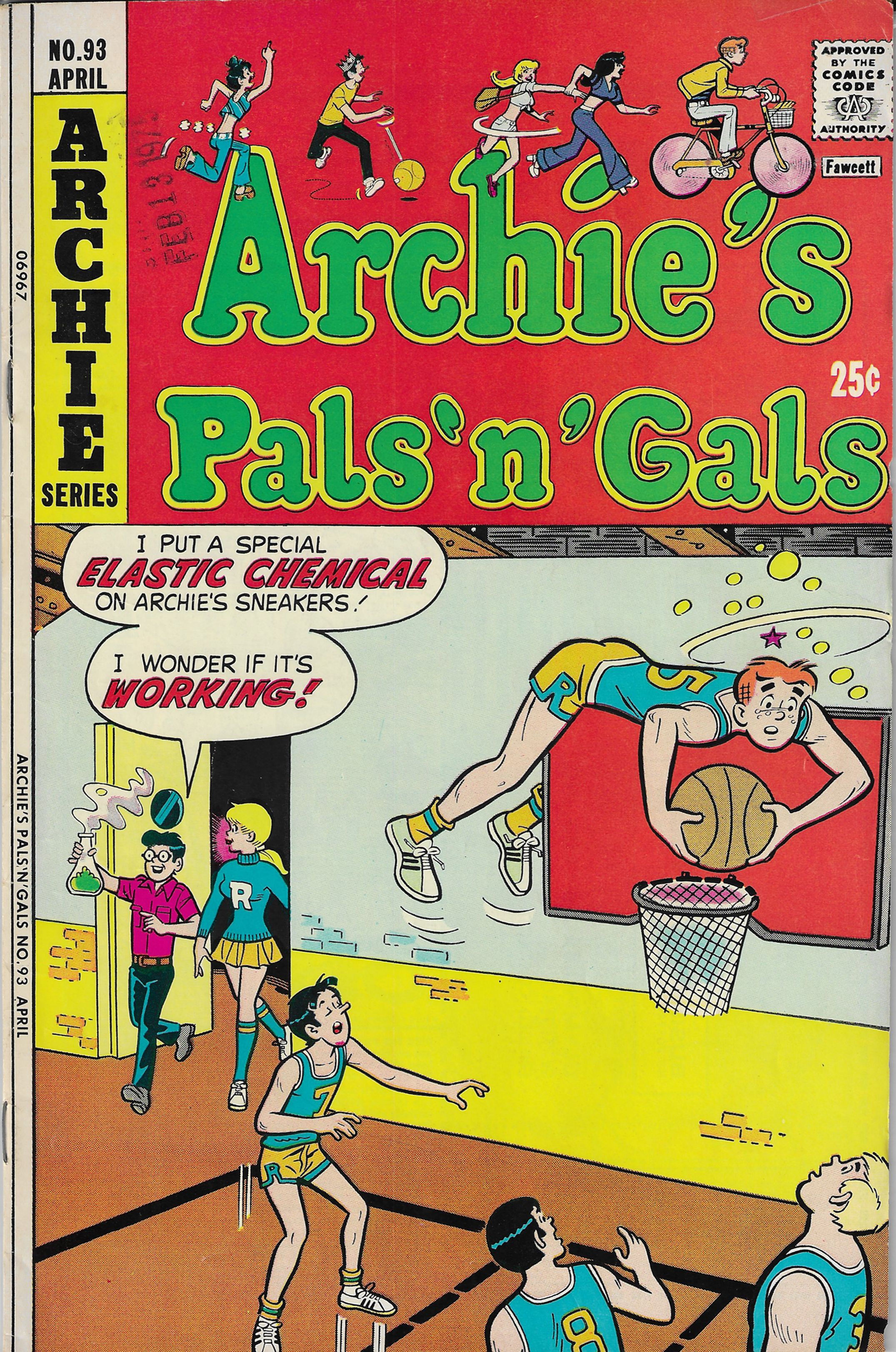Read online Archie's Pals 'N' Gals (1952) comic -  Issue #93 - 1