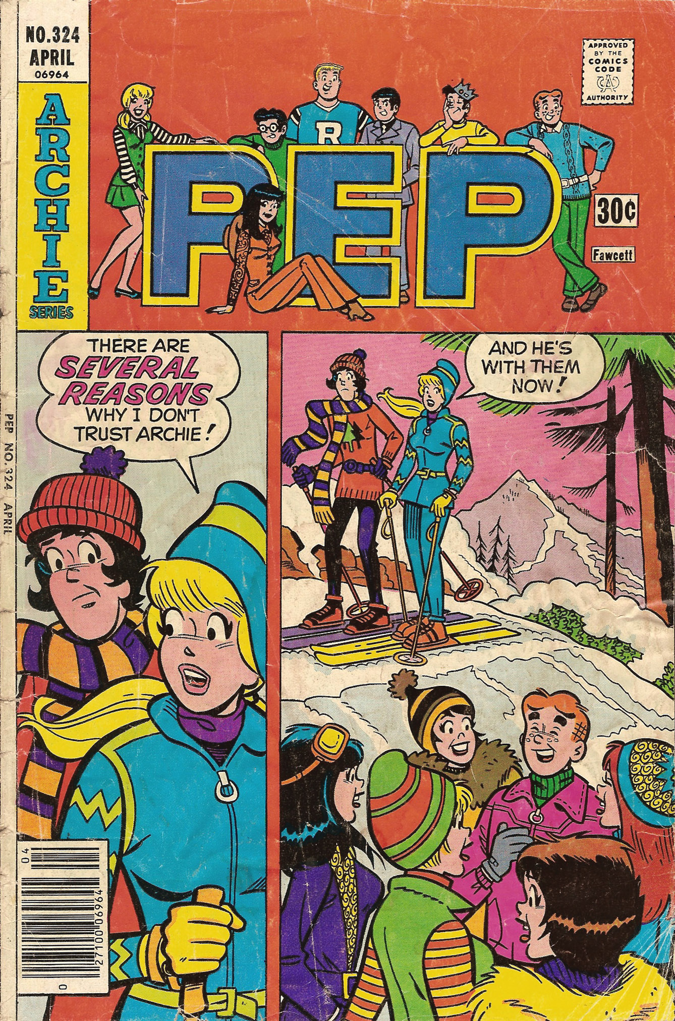 Read online Pep Comics comic -  Issue #324 - 1