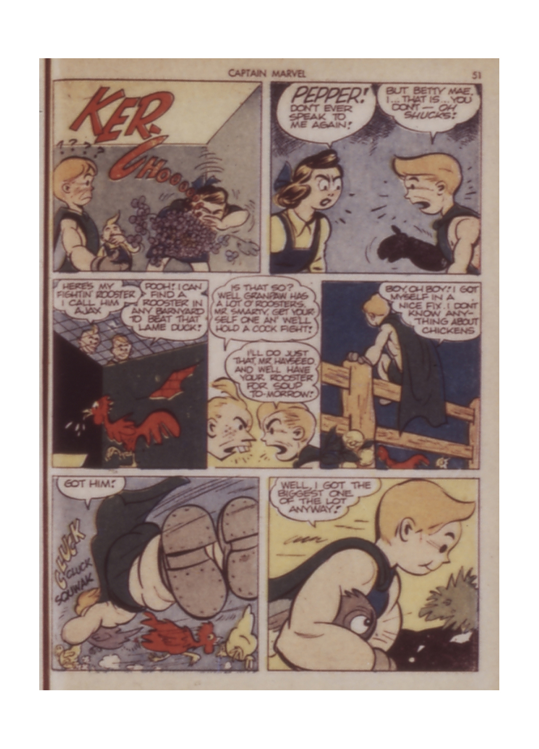 Read online Captain Marvel Adventures comic -  Issue #20 - 51