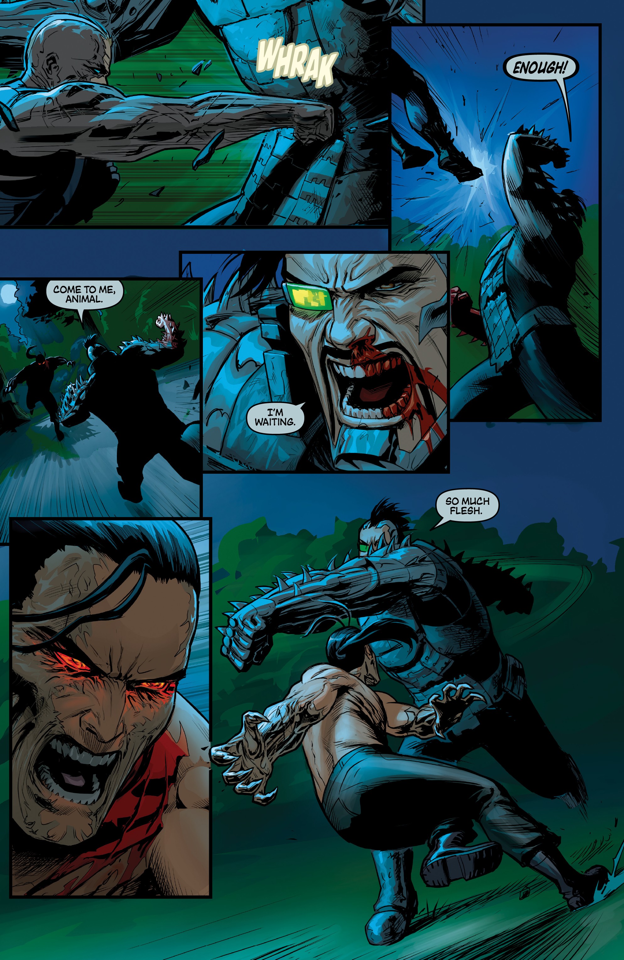 Read online Cyber Force comic -  Issue #8 - 14