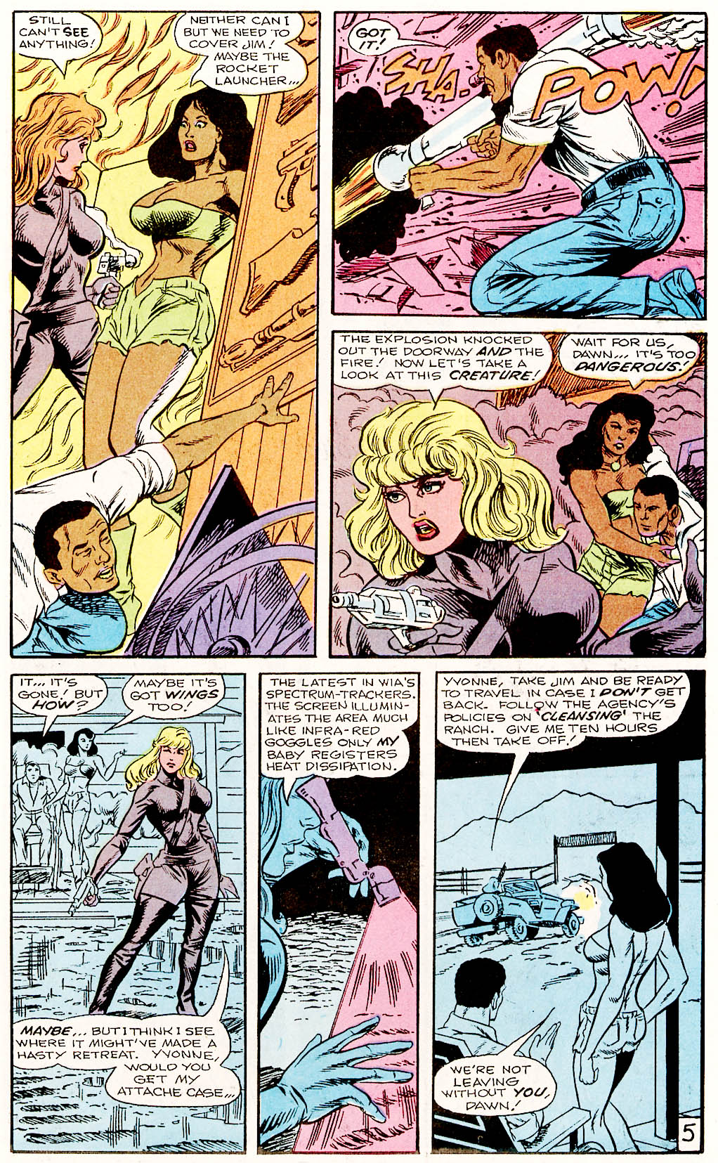 Read online Femforce comic -  Issue #74 - 30