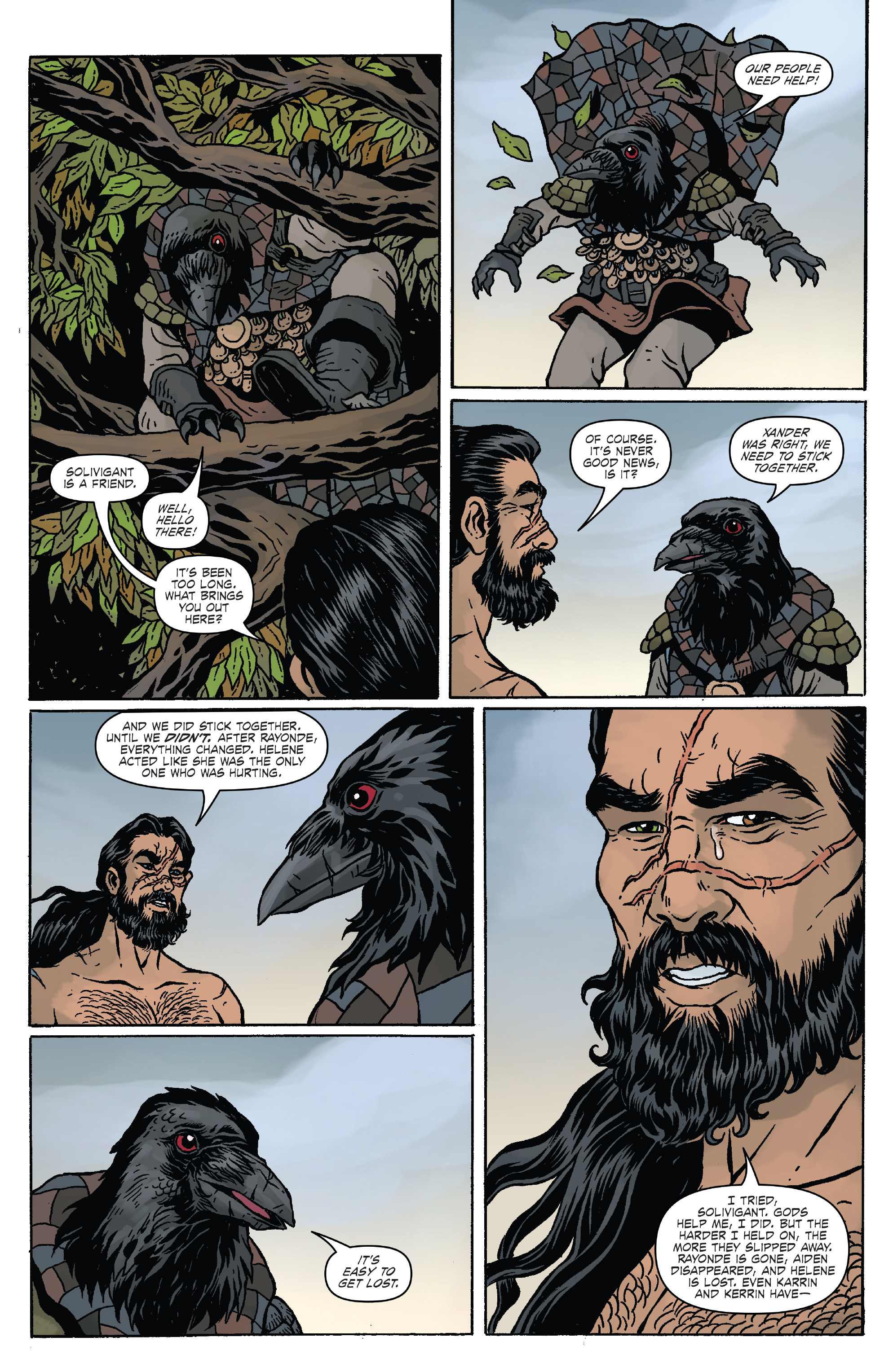 Read online Dungeon & Dragons: A Darkened Wish comic -  Issue #4 - 8