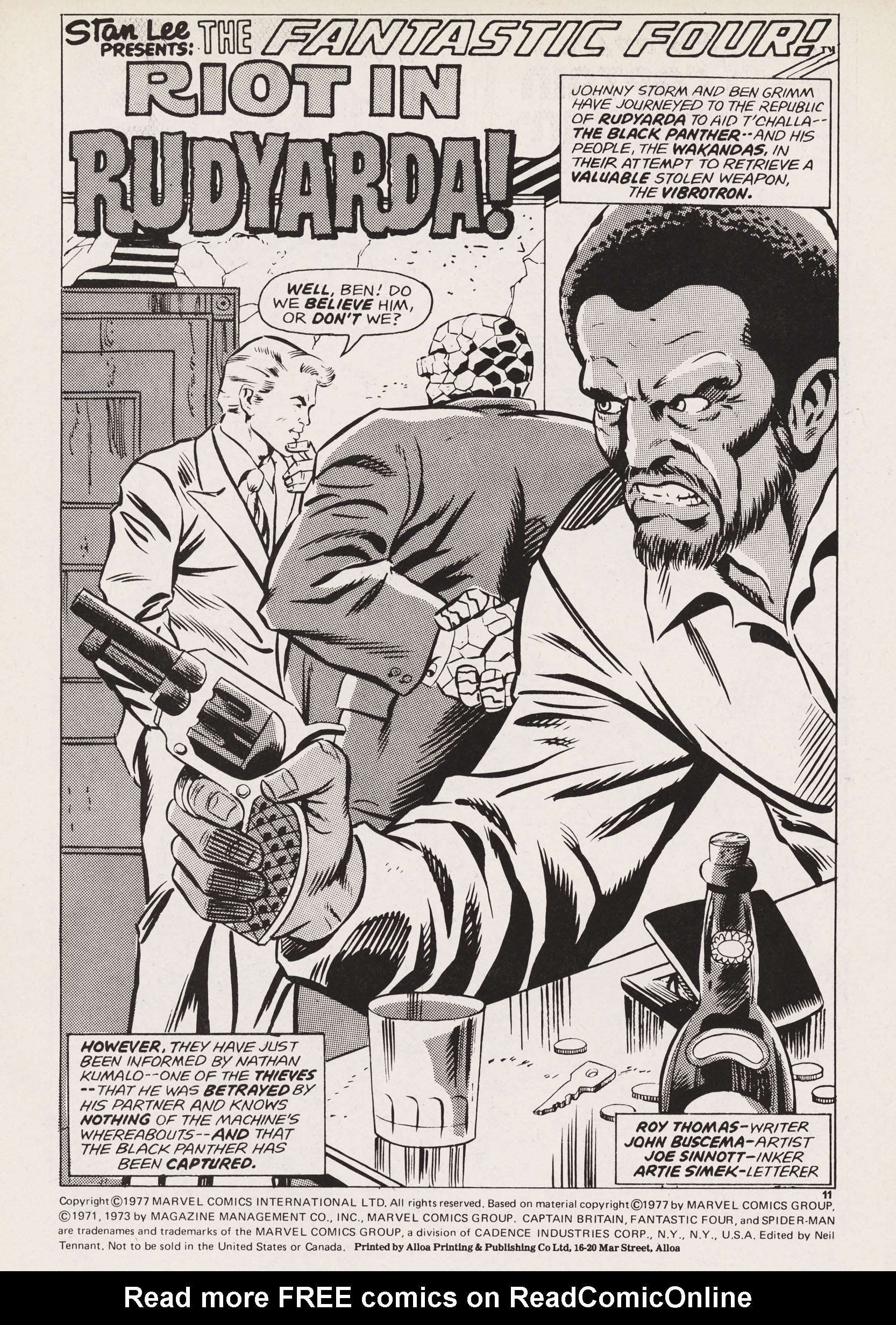 Read online Captain Britain (1976) comic -  Issue #21 - 11