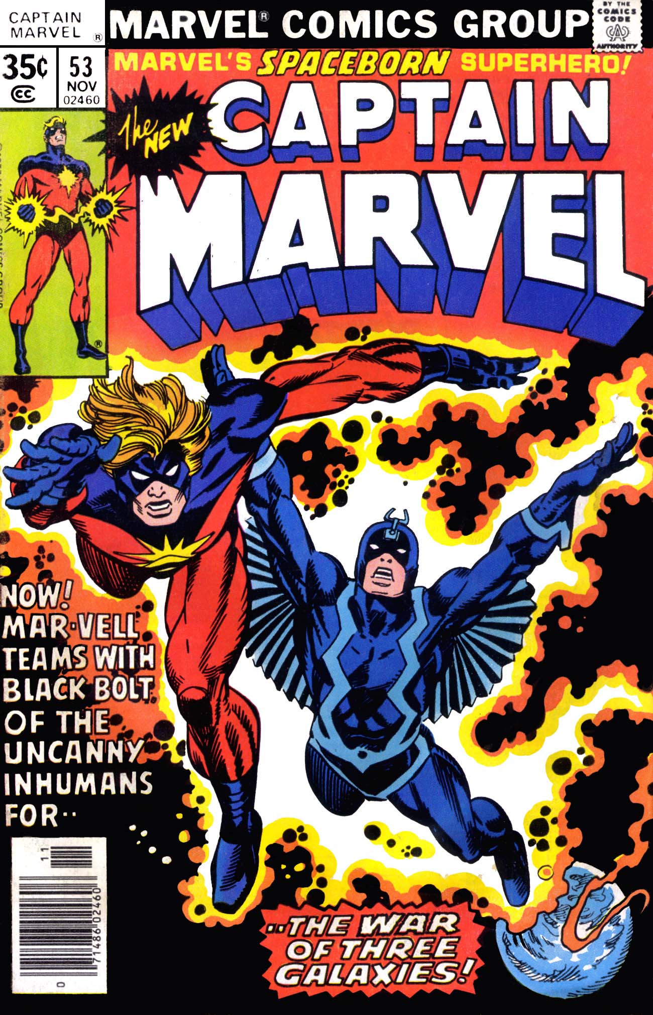 Captain Marvel (1968) Issue #53 #53 - English 1