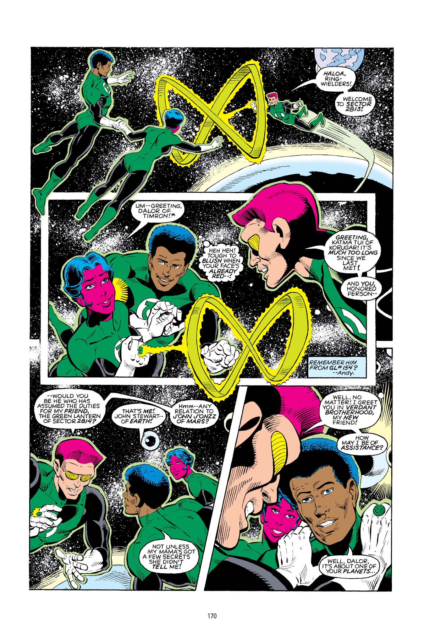 Read online Green Lantern: Sector 2814 comic -  Issue # TPB 2 - 170