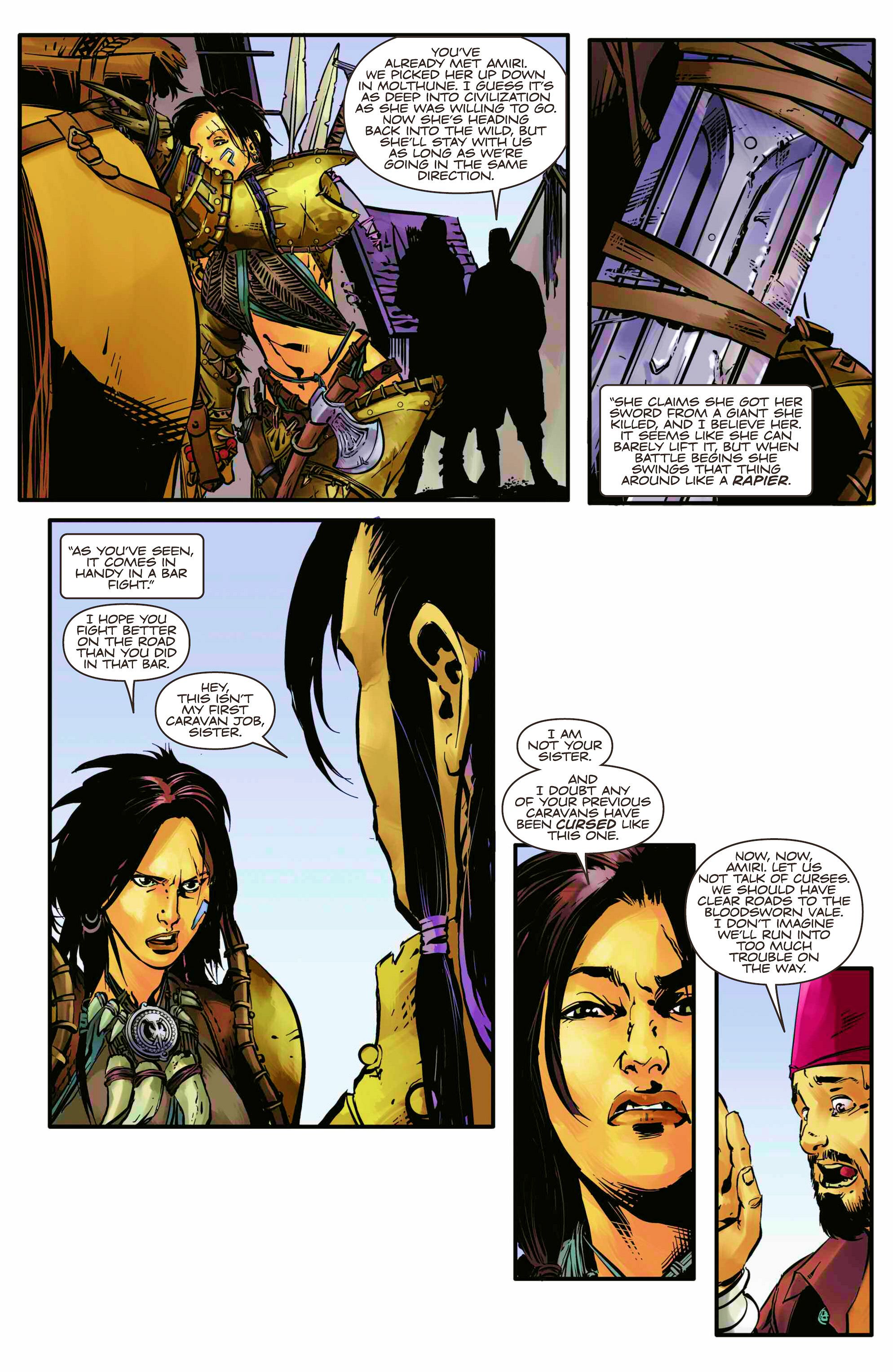 Read online Pathfinder: Origins comic -  Issue #1 - 13
