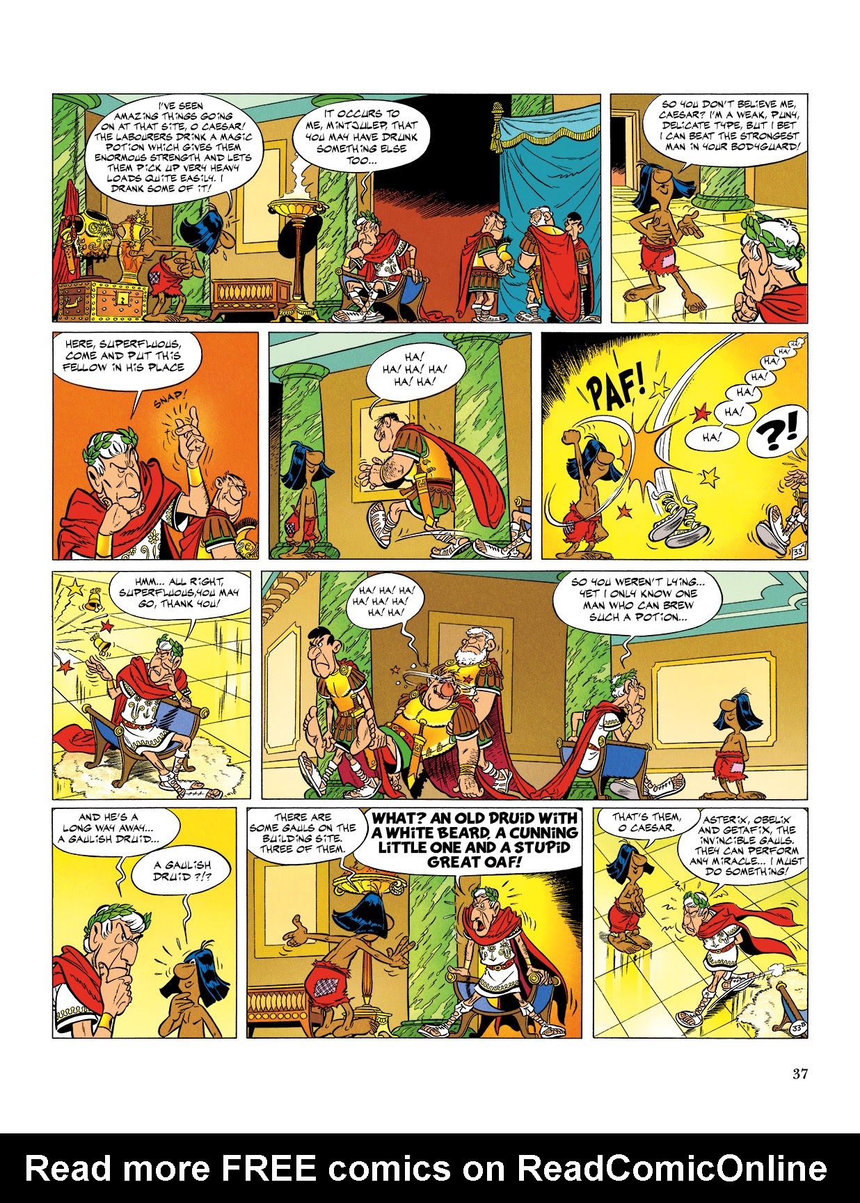 Read online Asterix comic -  Issue #6 - 38