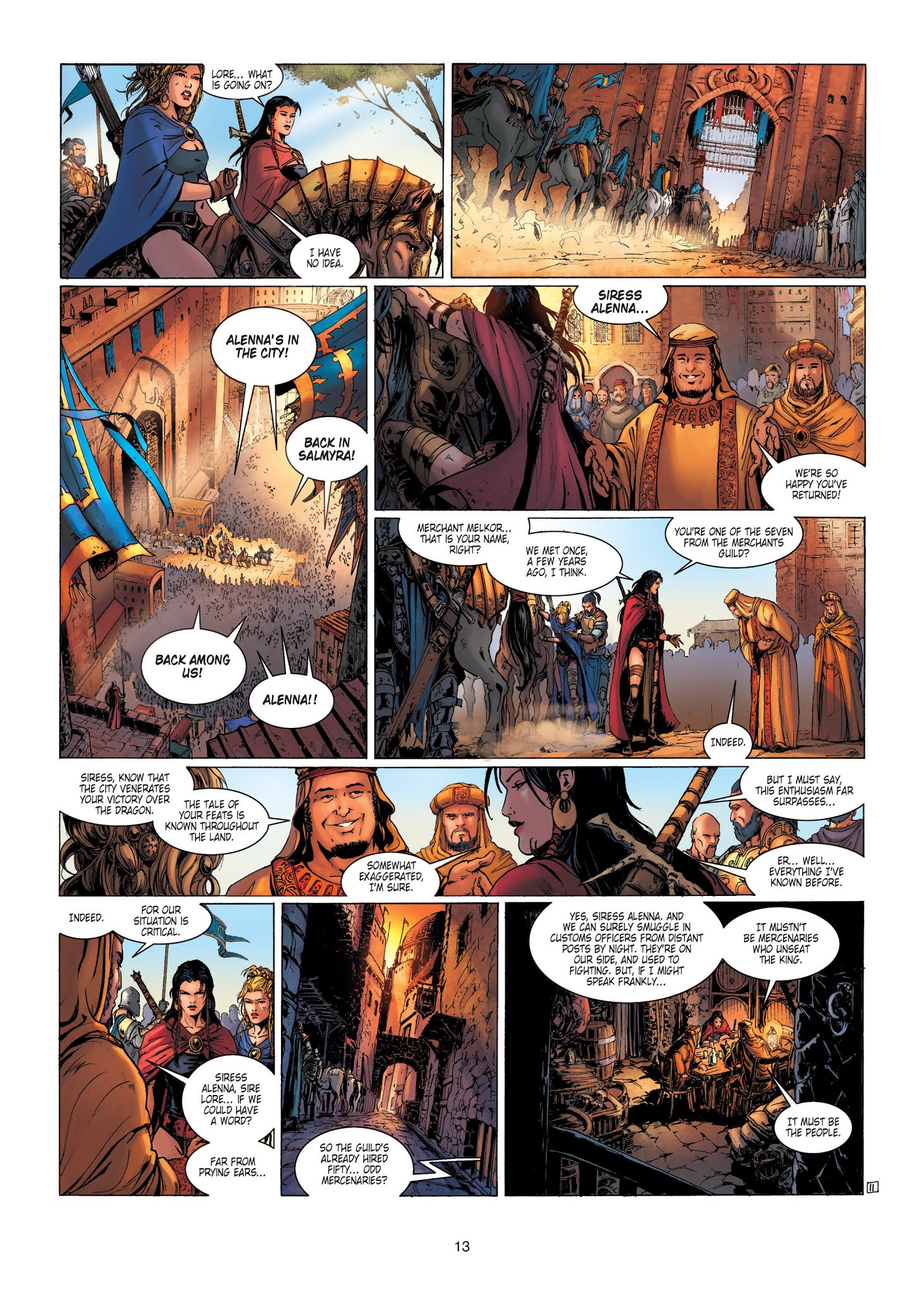 Read online Chronicles of the Dragon Knights comic -  Issue #13 - 13