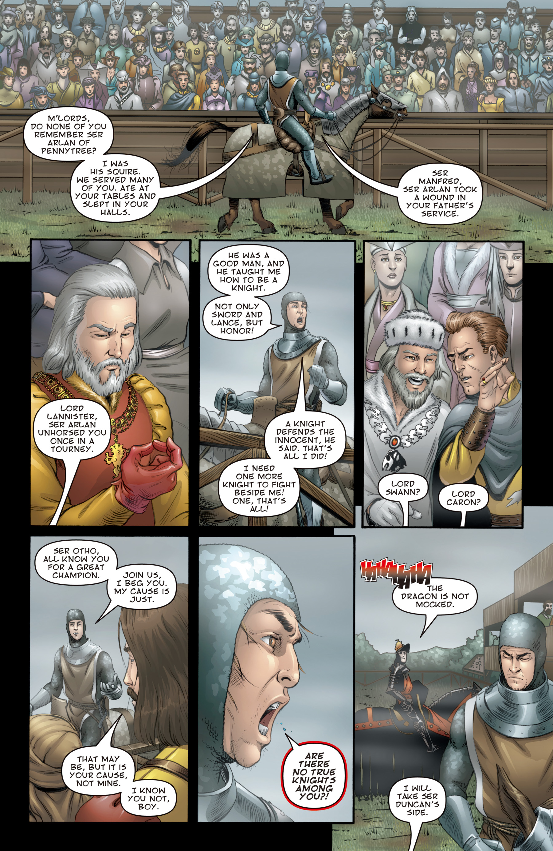 Read online The Hedge Knight: The Graphic Novel comic -  Issue # Full - 120