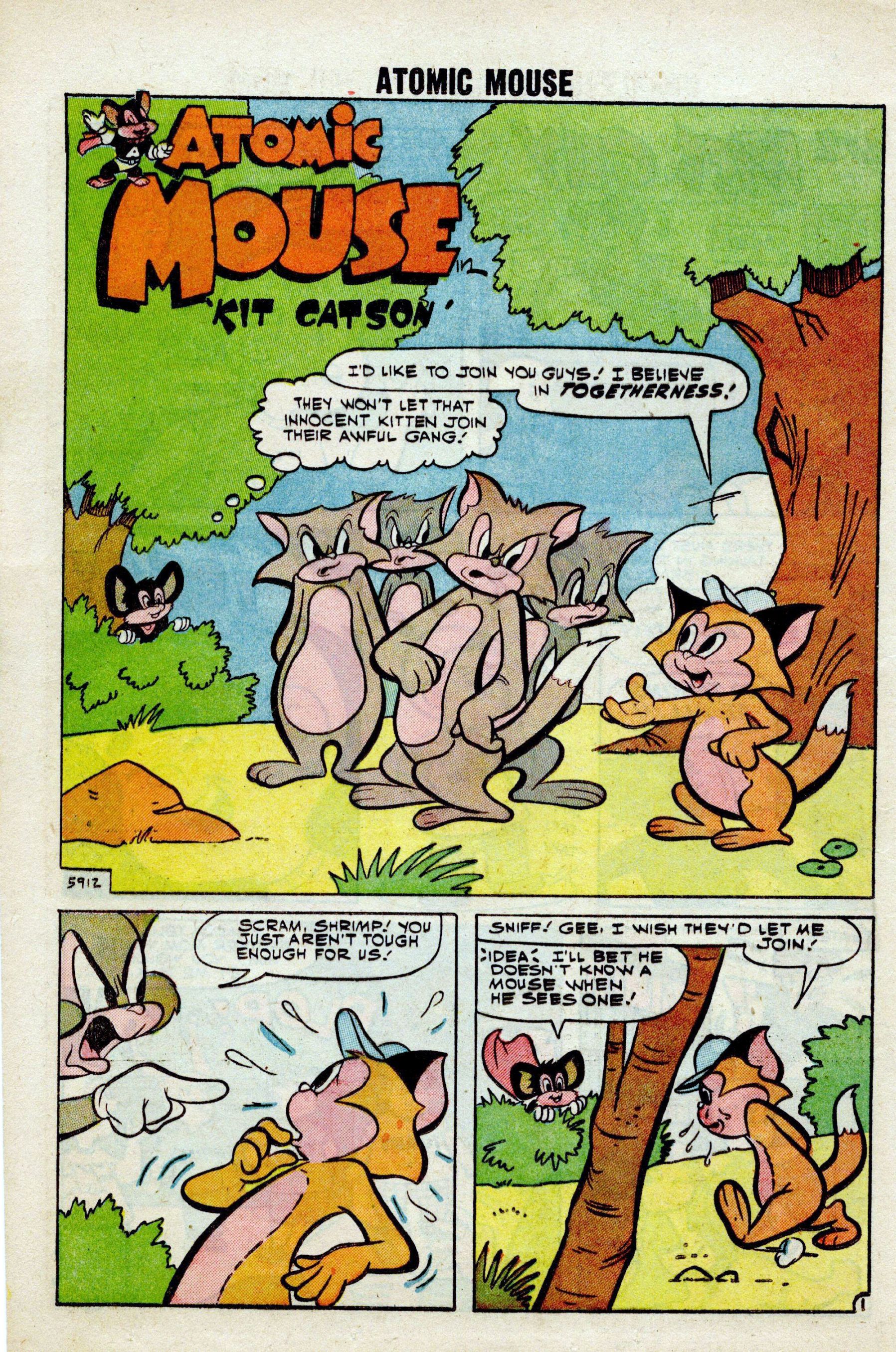 Read online Atomic Mouse comic -  Issue #34 - 12