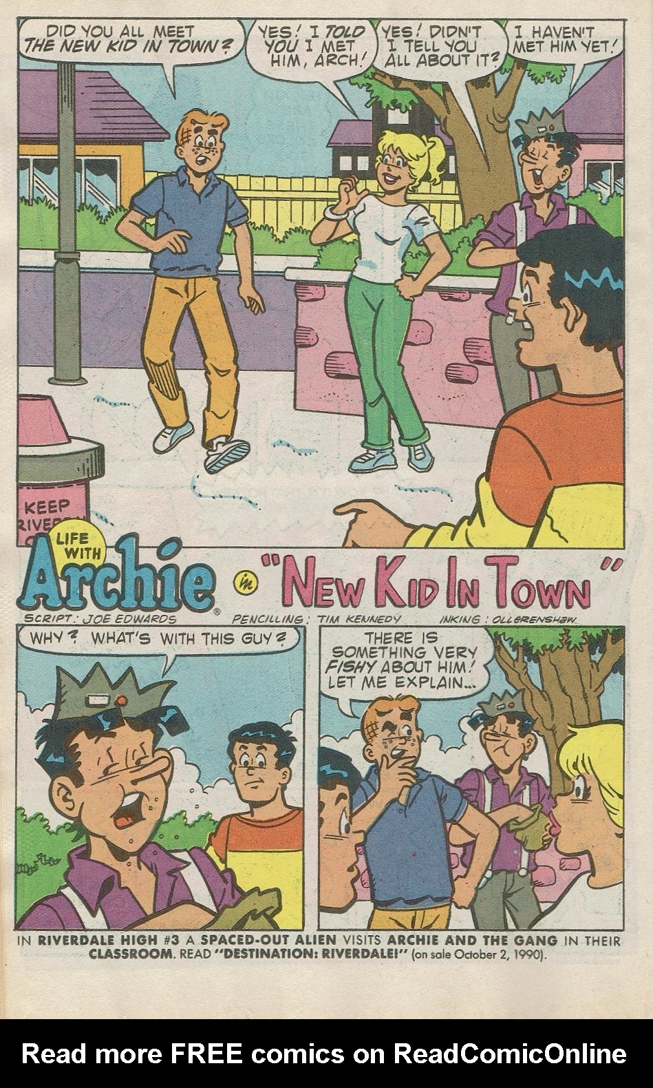 Read online Life With Archie (1958) comic -  Issue #281 - 20