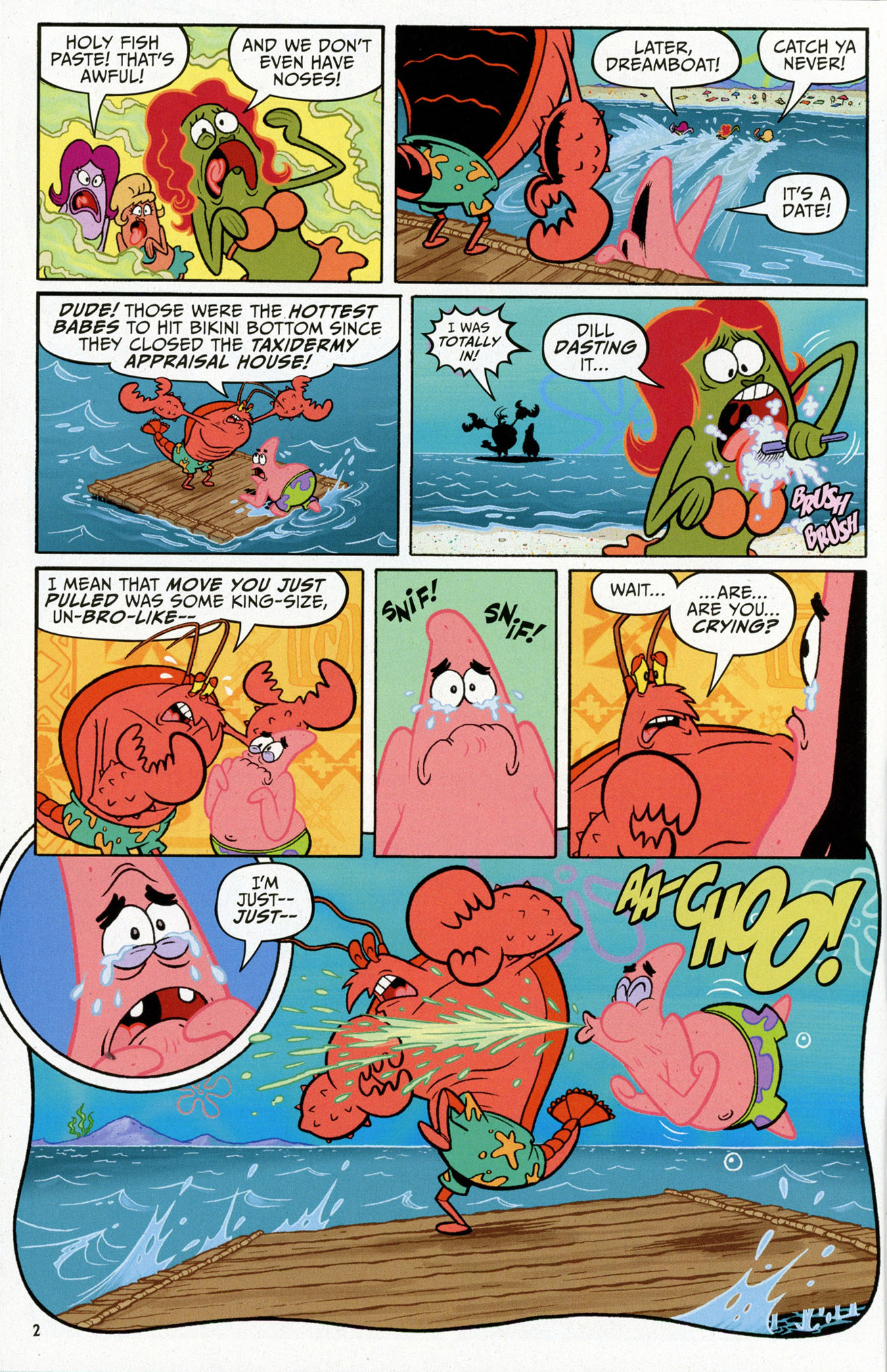 Read online SpongeBob Comics comic -  Issue #58 - 4